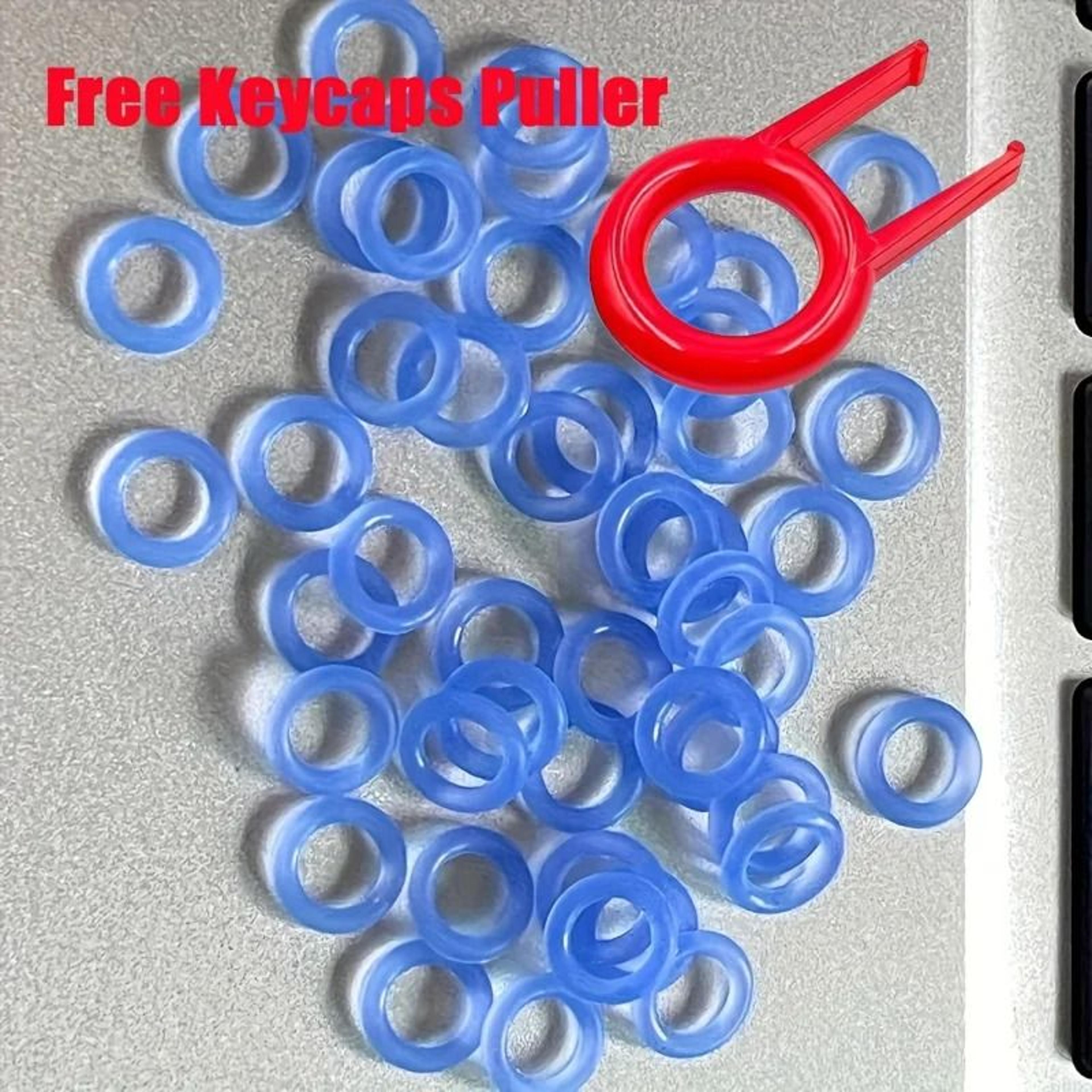 Clear Mechanical Keyboard Keycap Dampener Rings 6