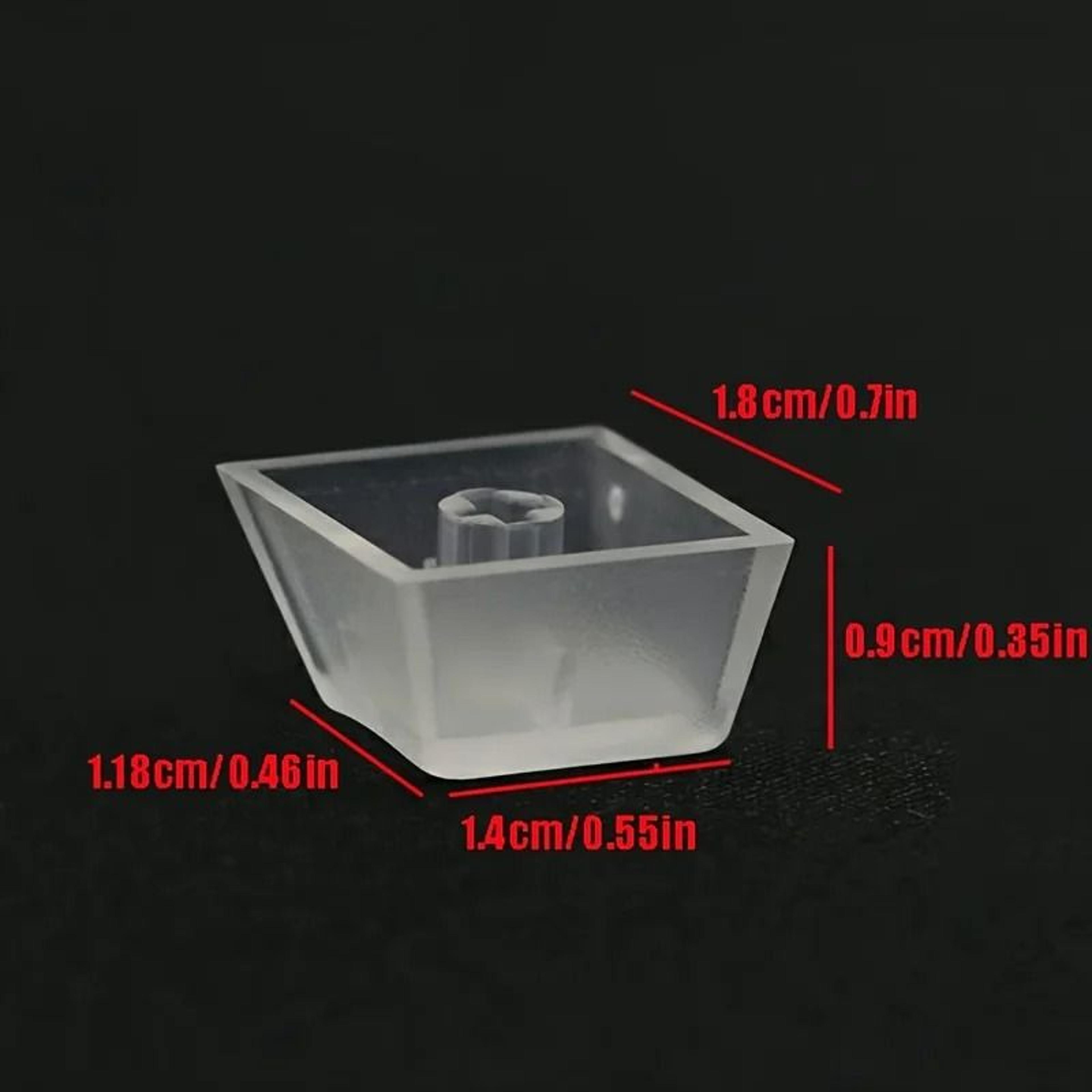 Frosted Transparent R4 Backlit Keycap Set 2