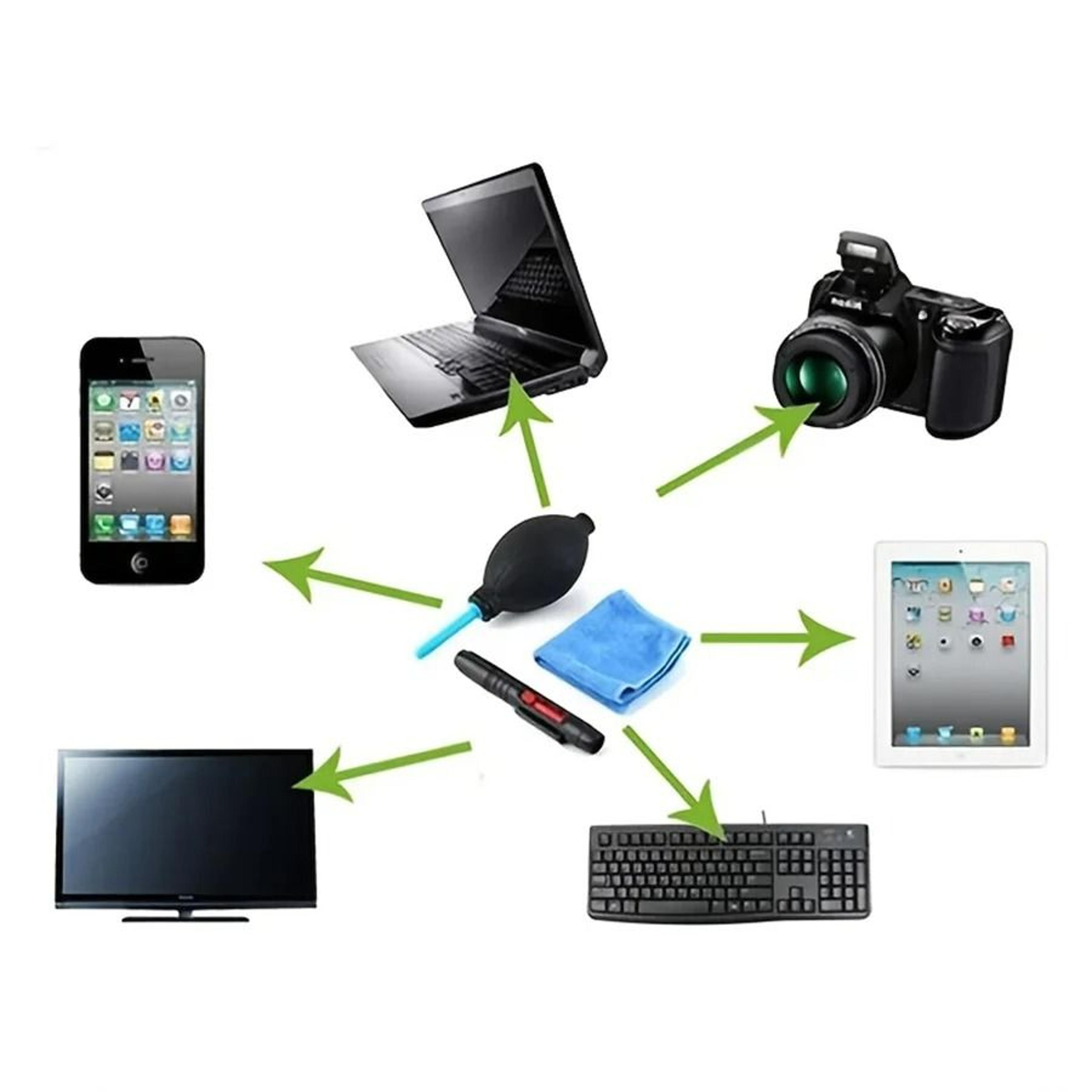 3 In 1 Camera Lens And Electronics Cleaning Kit 2