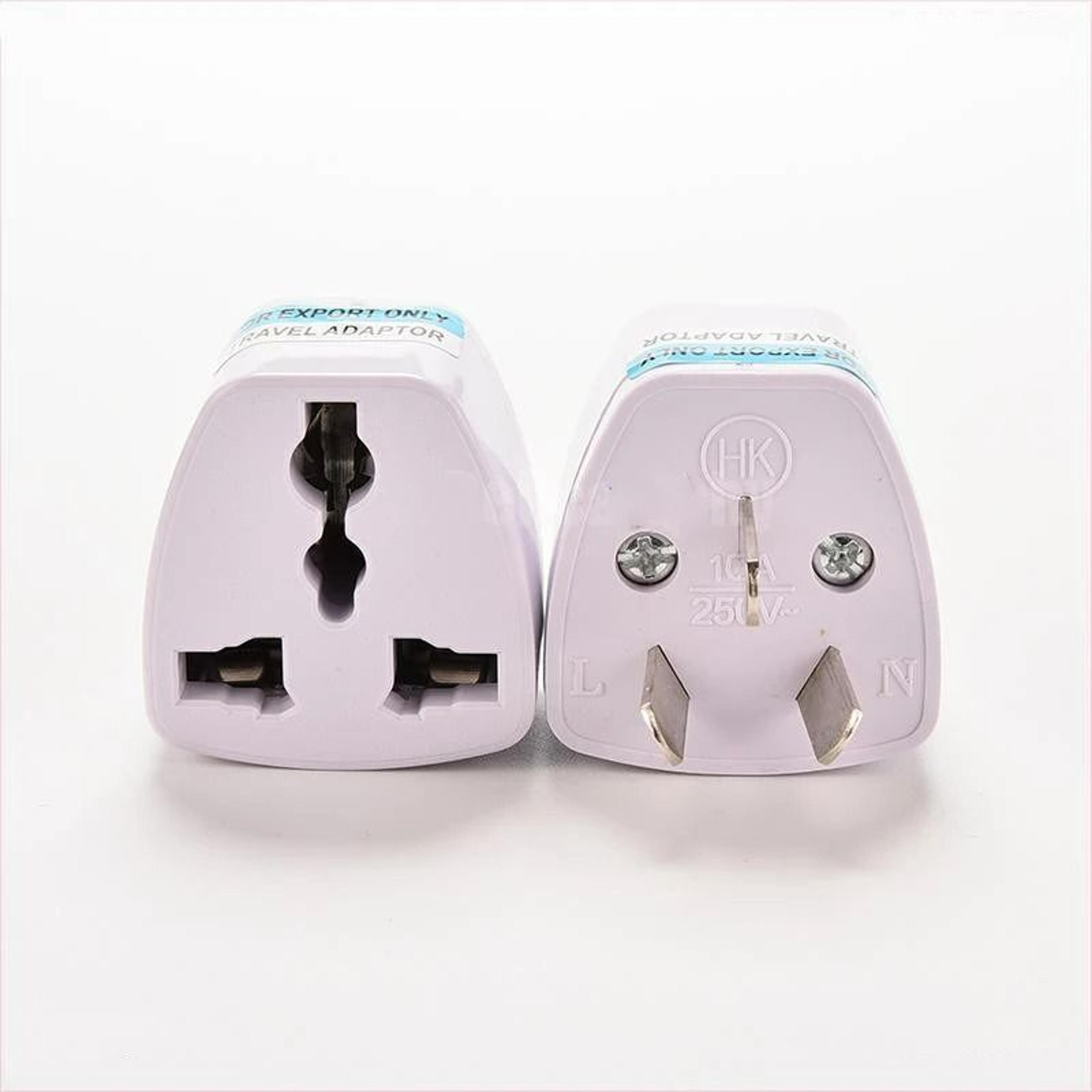 EuroLink Universal Two Pin Travel Plug Adapter 10