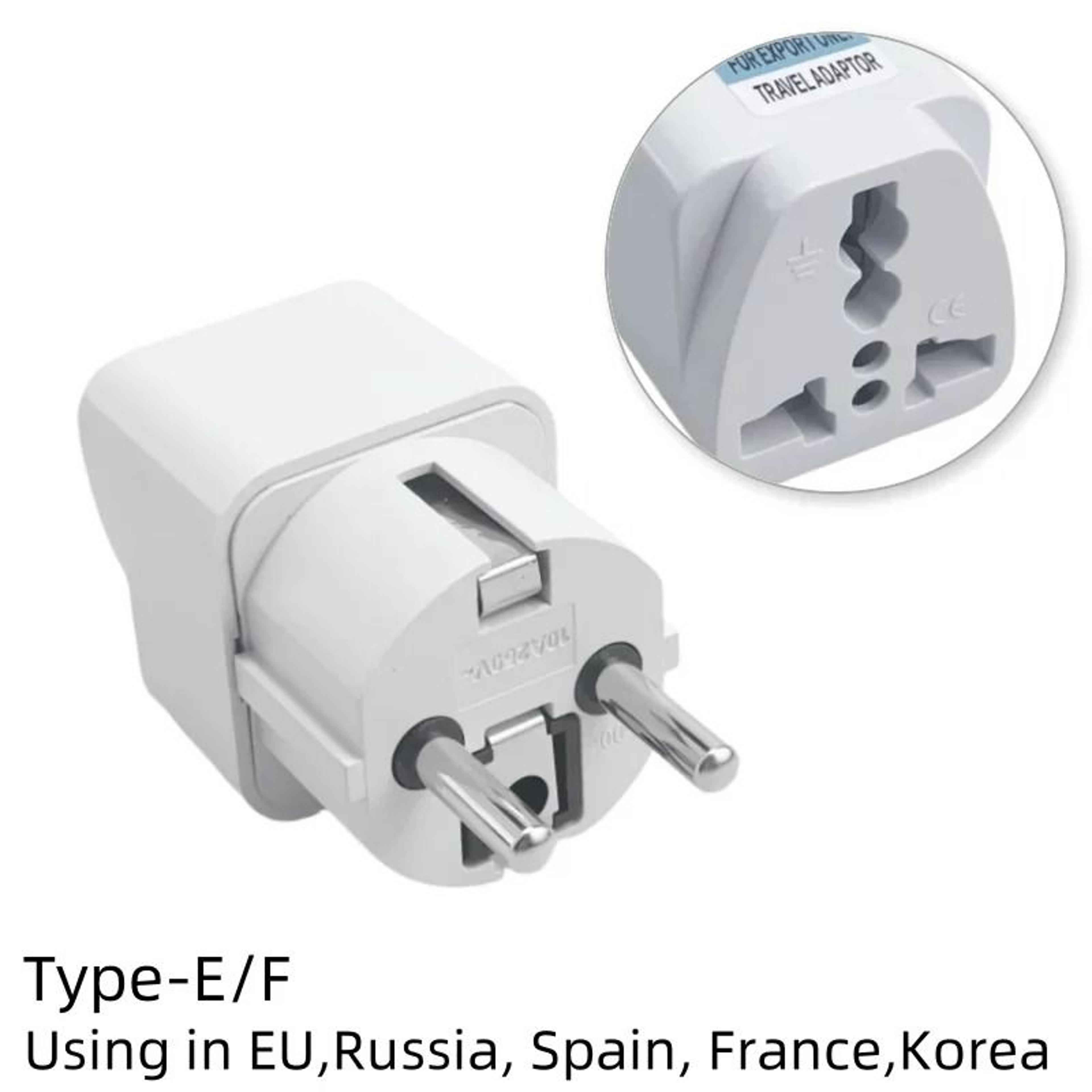 RoamReady Europe Korea Travel Plug Adapter 4