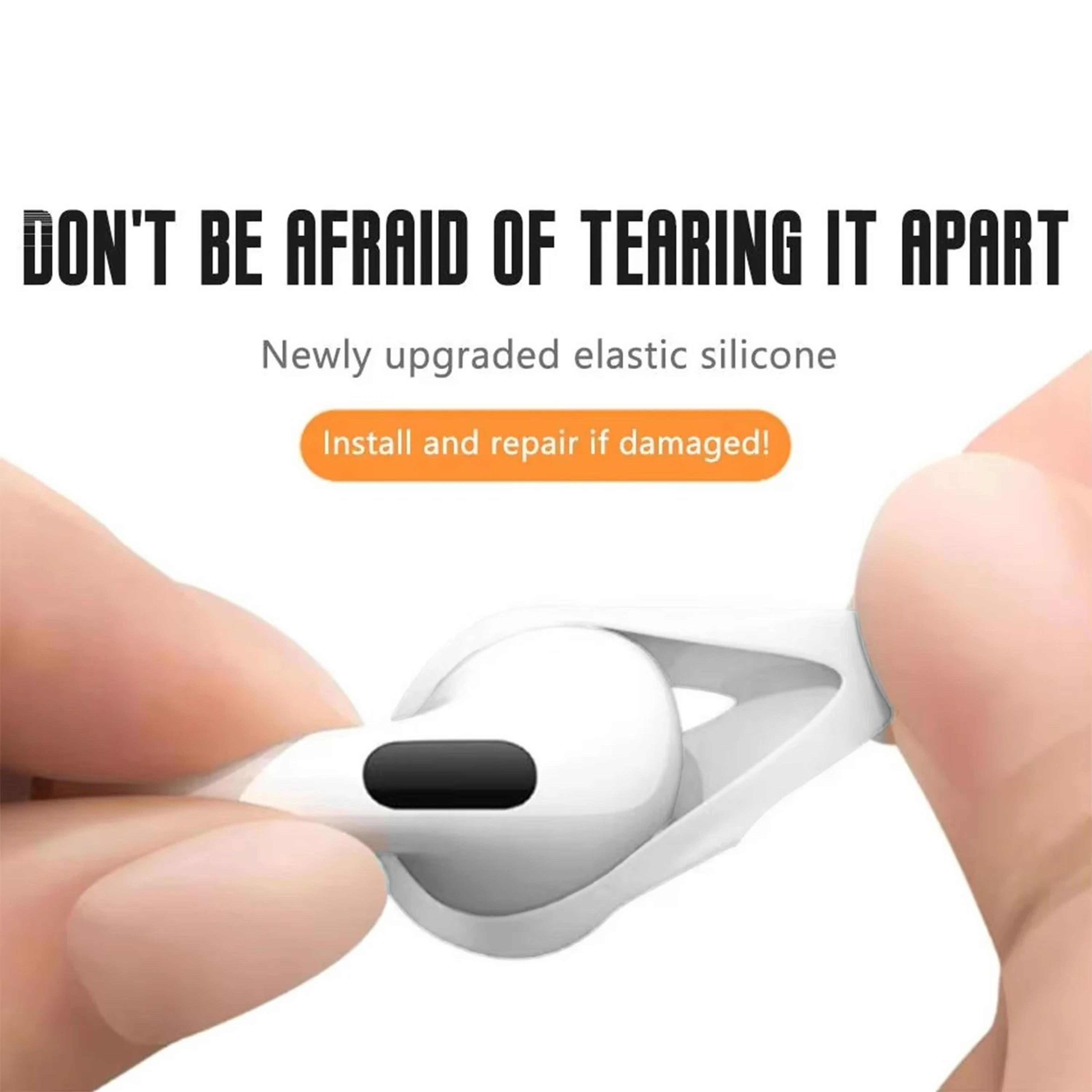 GripFit AirPods 4 Silicone Earbud Covers 4