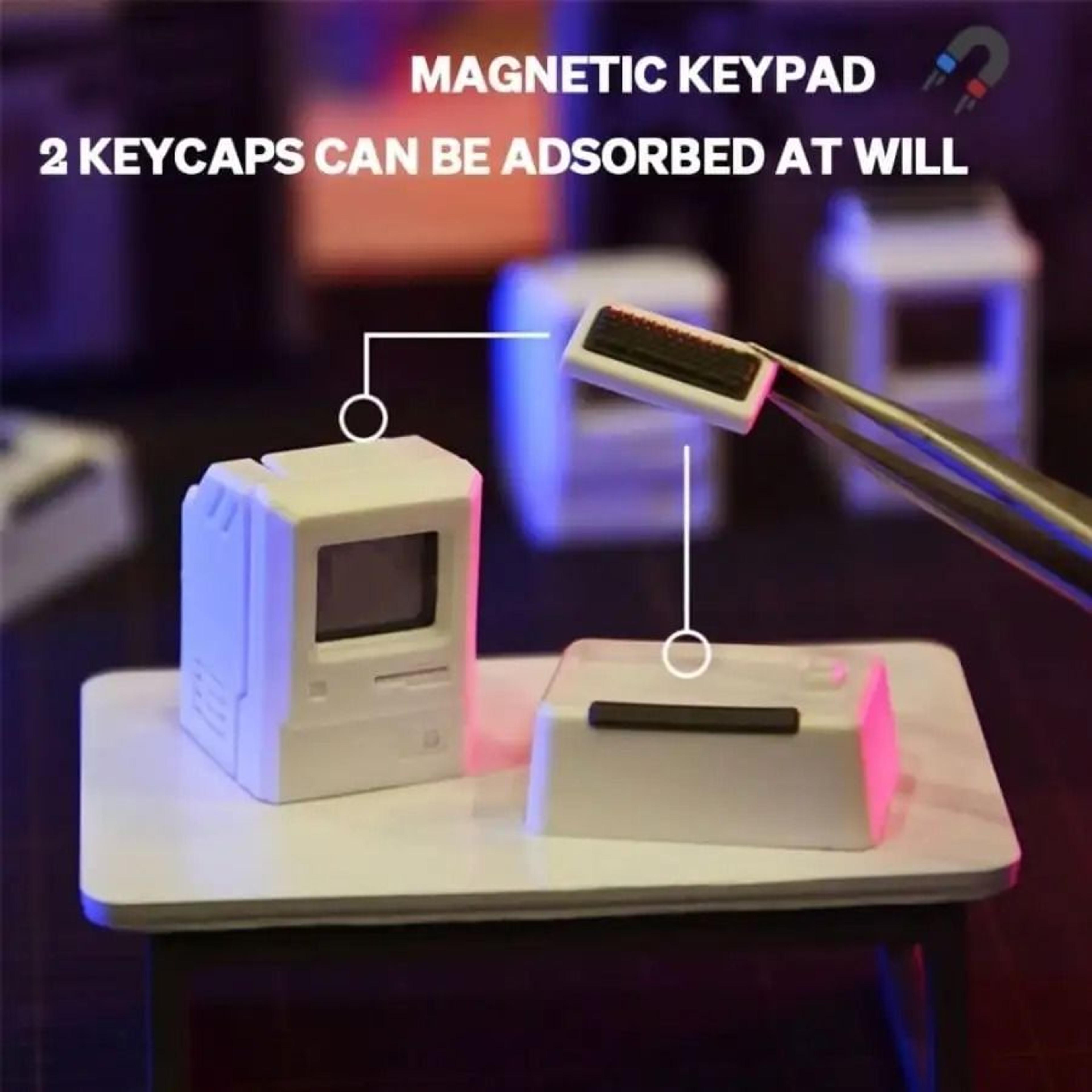 RetroMac Glowing Mini Computer Keycap 4