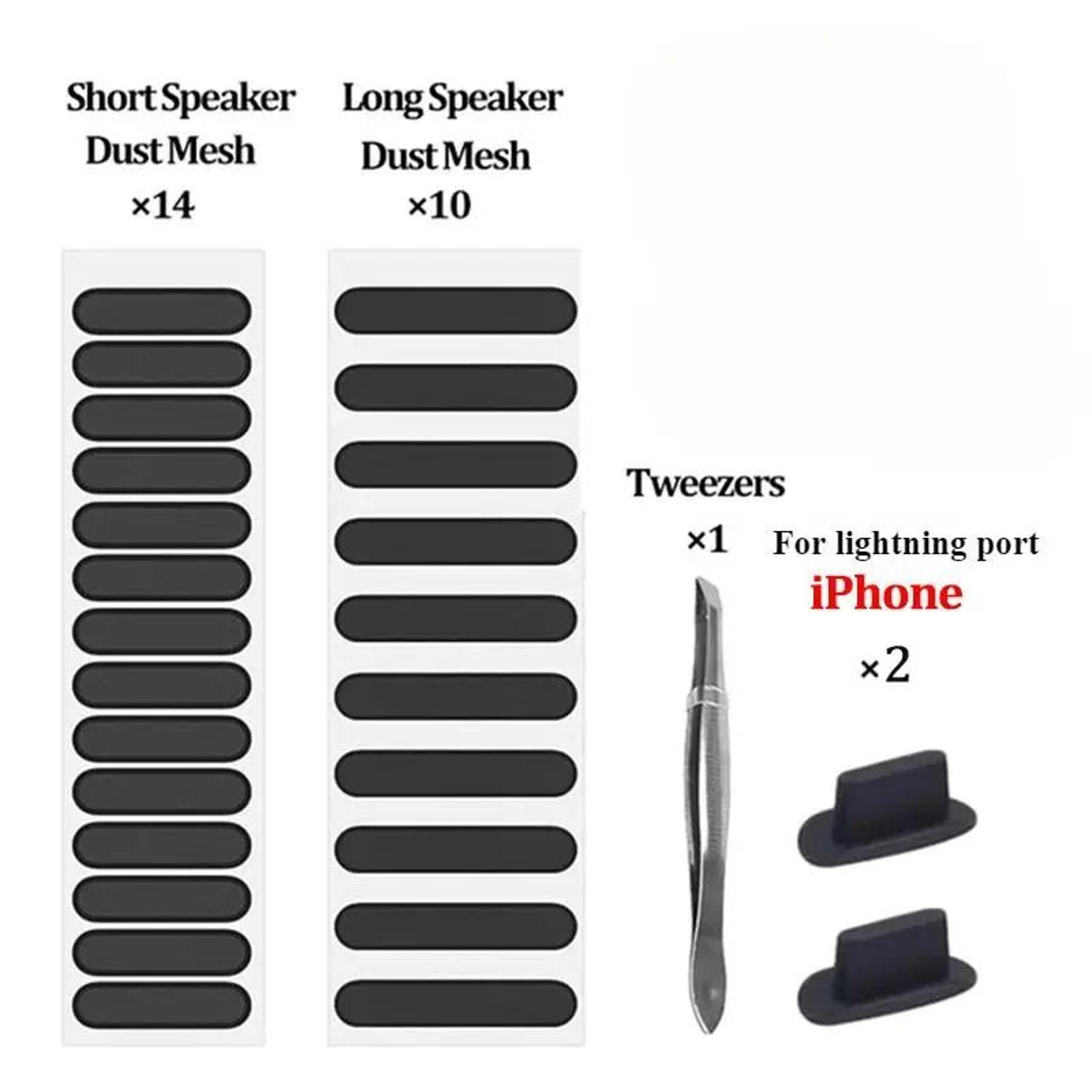 Universal Phone Port Mesh Covers 10