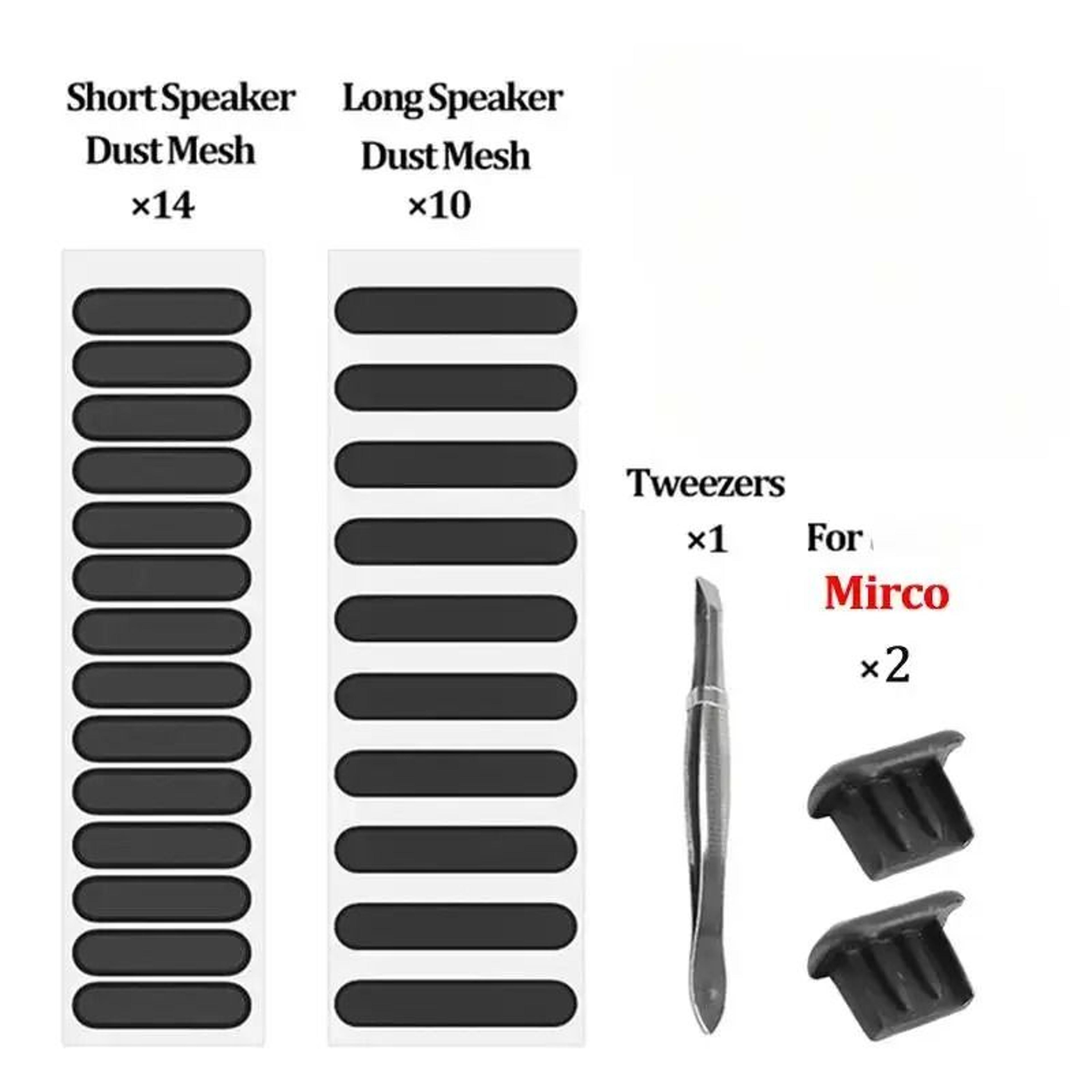 Universal Phone Port Mesh Covers 5