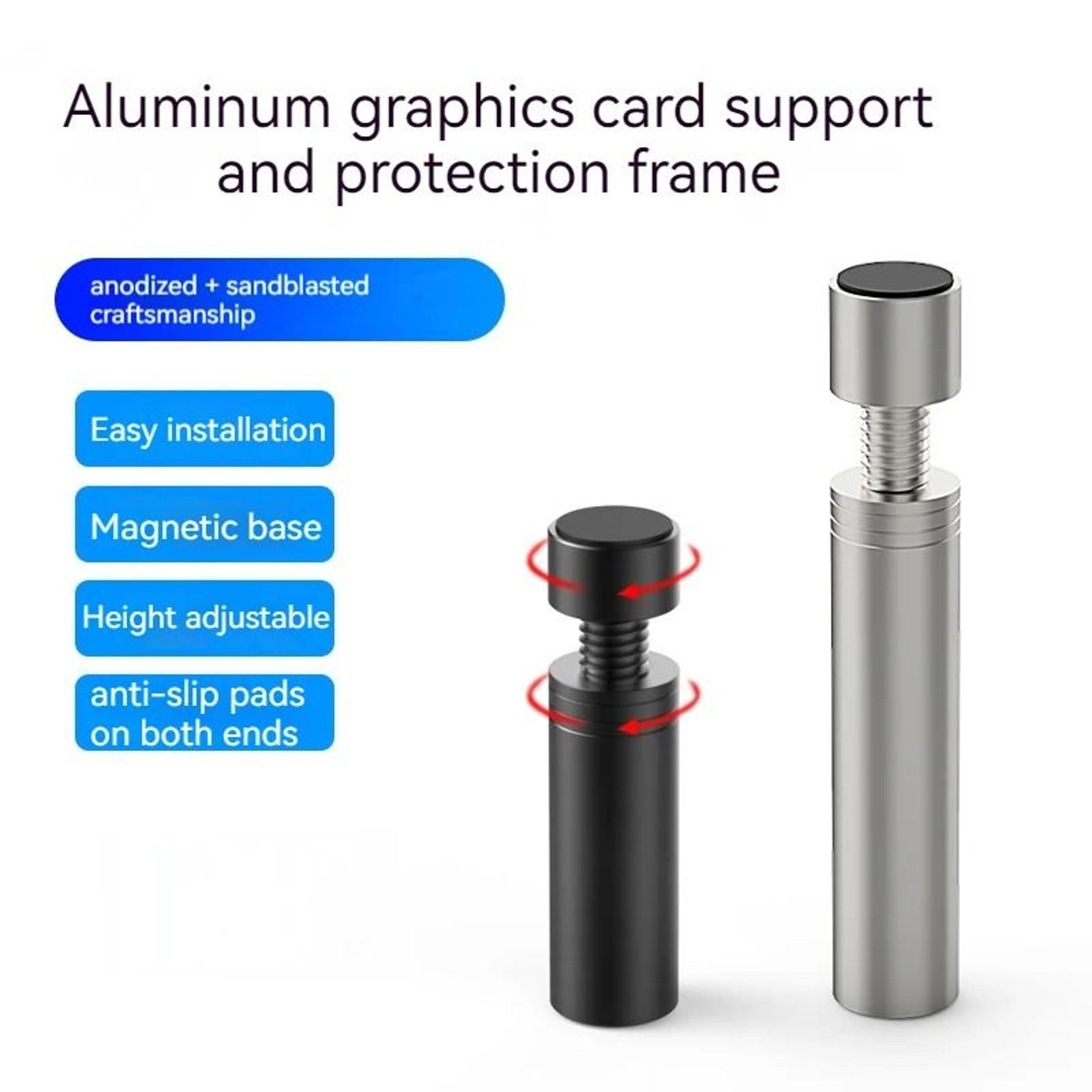 Telescopic Aluminum Graphics Card Support Bracket 5