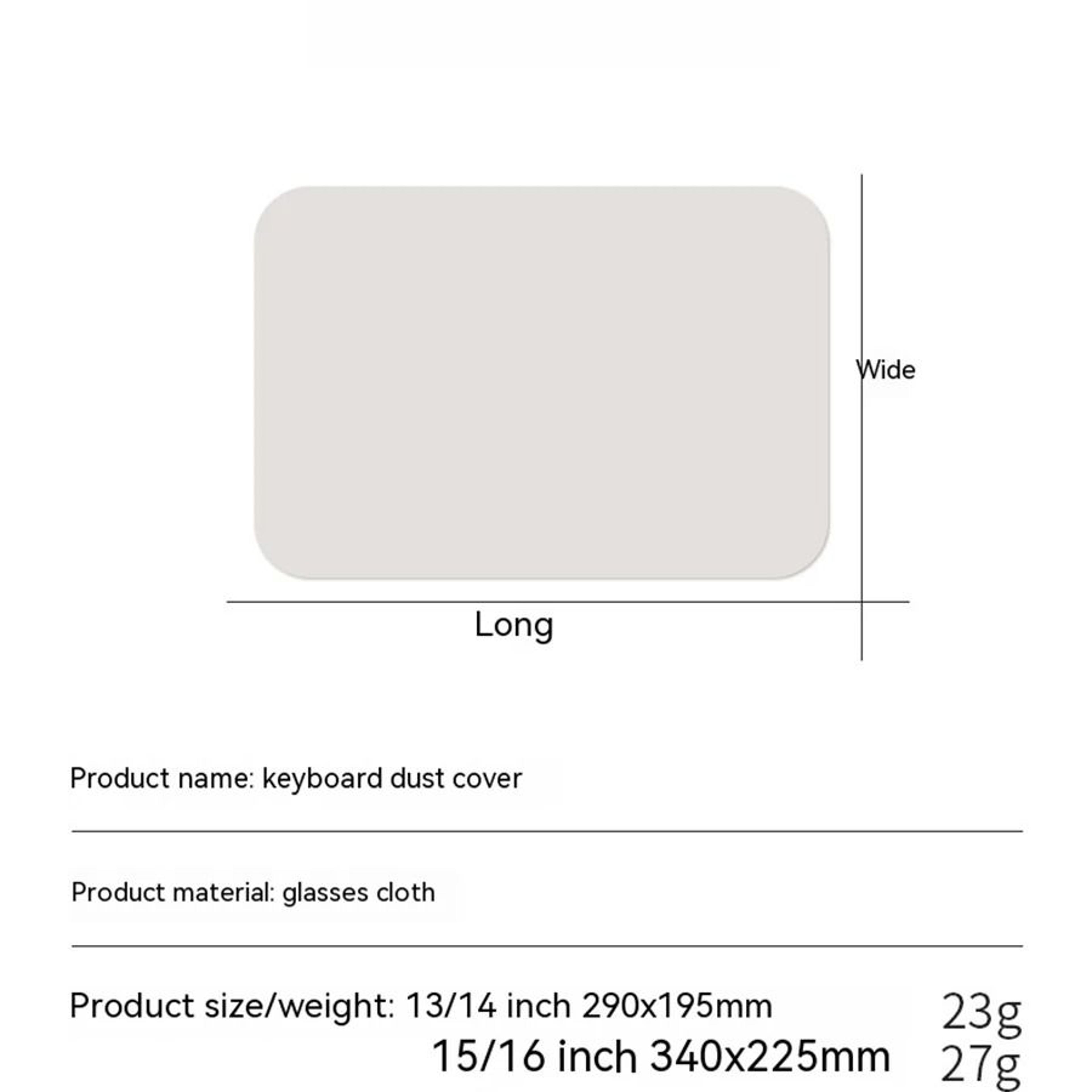 Microfiber Laptop Screen Buffer Cloth 2