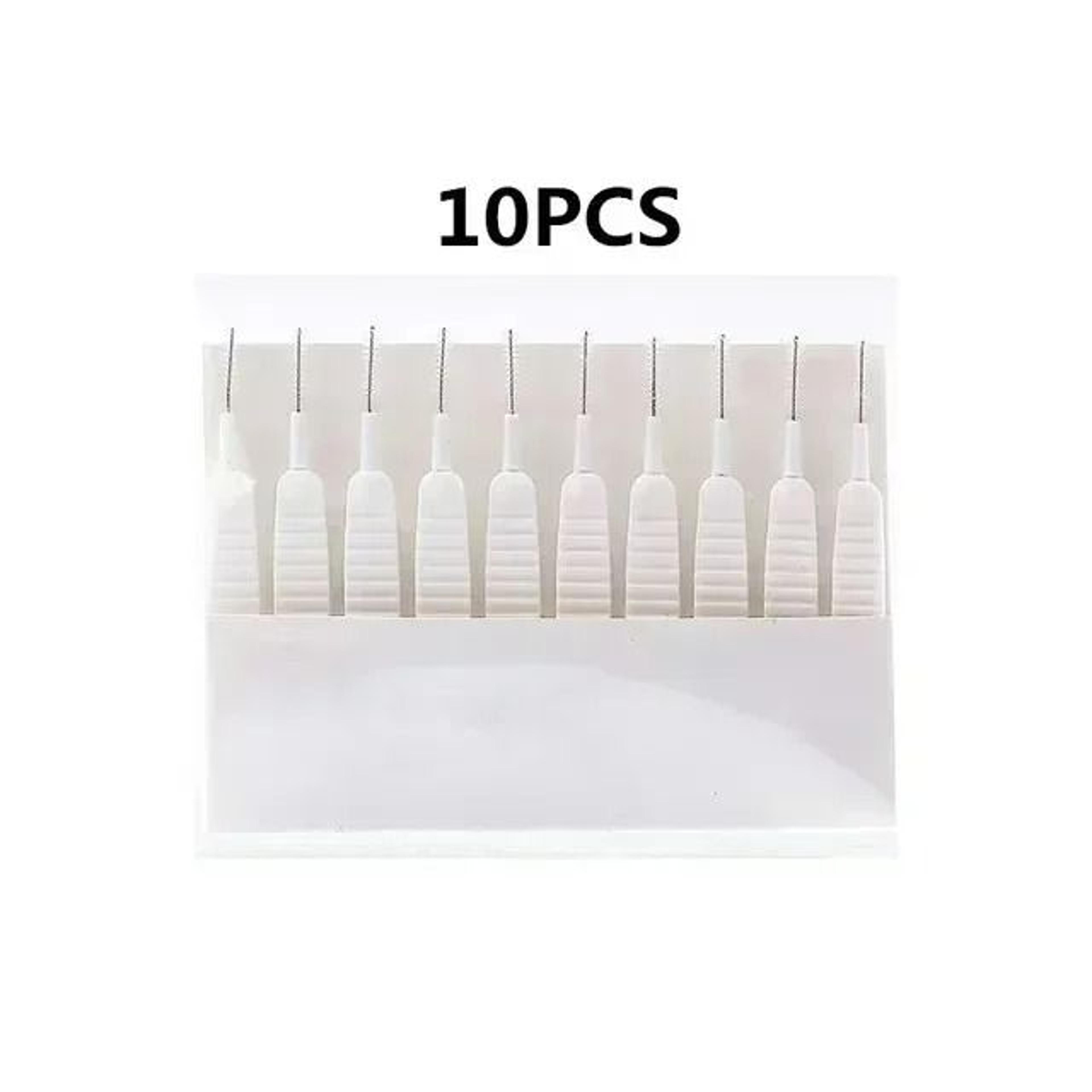 Phone Charging Port Dust Plug And Cleaning Brush Set 10