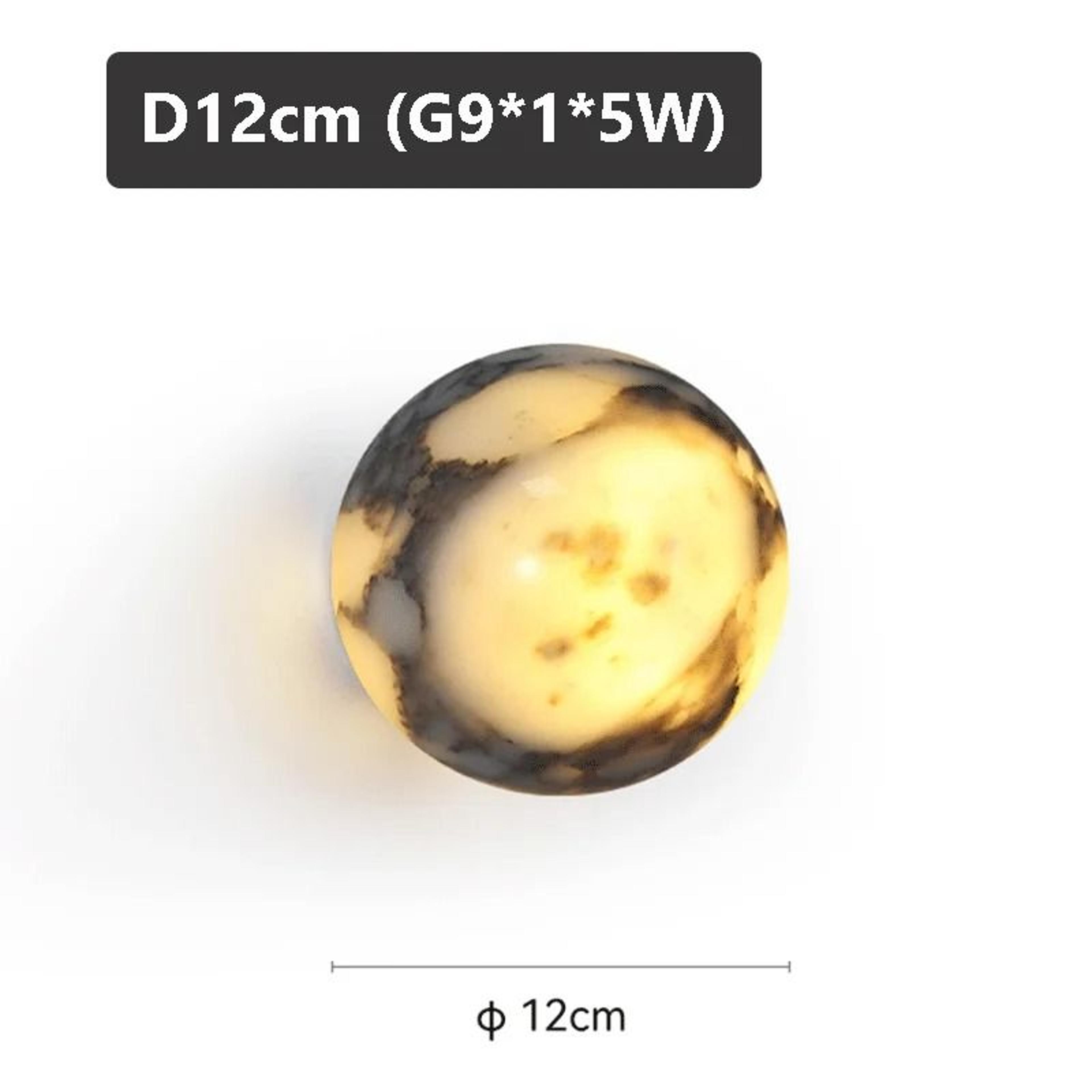 Marble Orb LED Wall Sconce 6