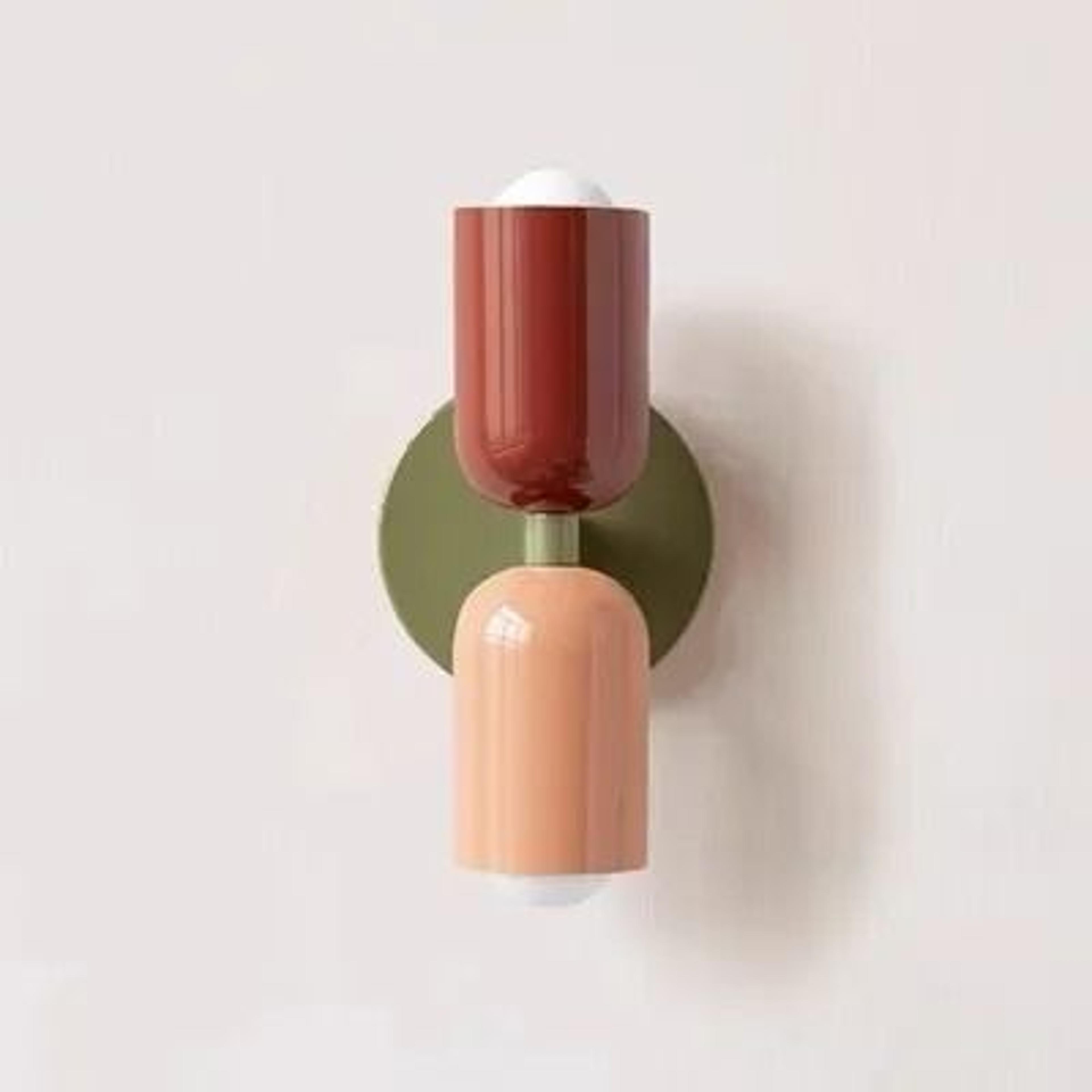 Cream Twin Glow Wall Lamp 21