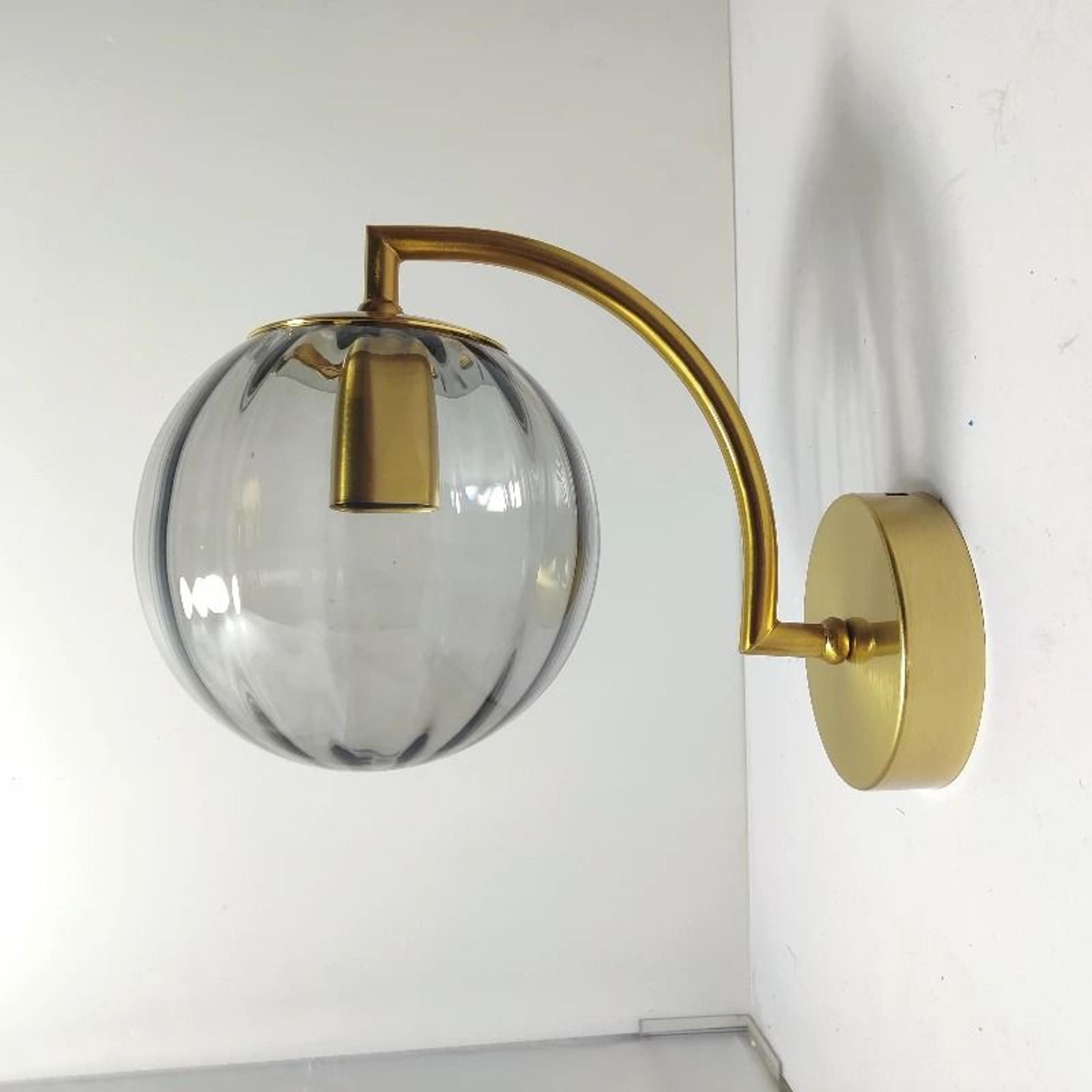 Elara Brass Nordic Wall Sconce 1