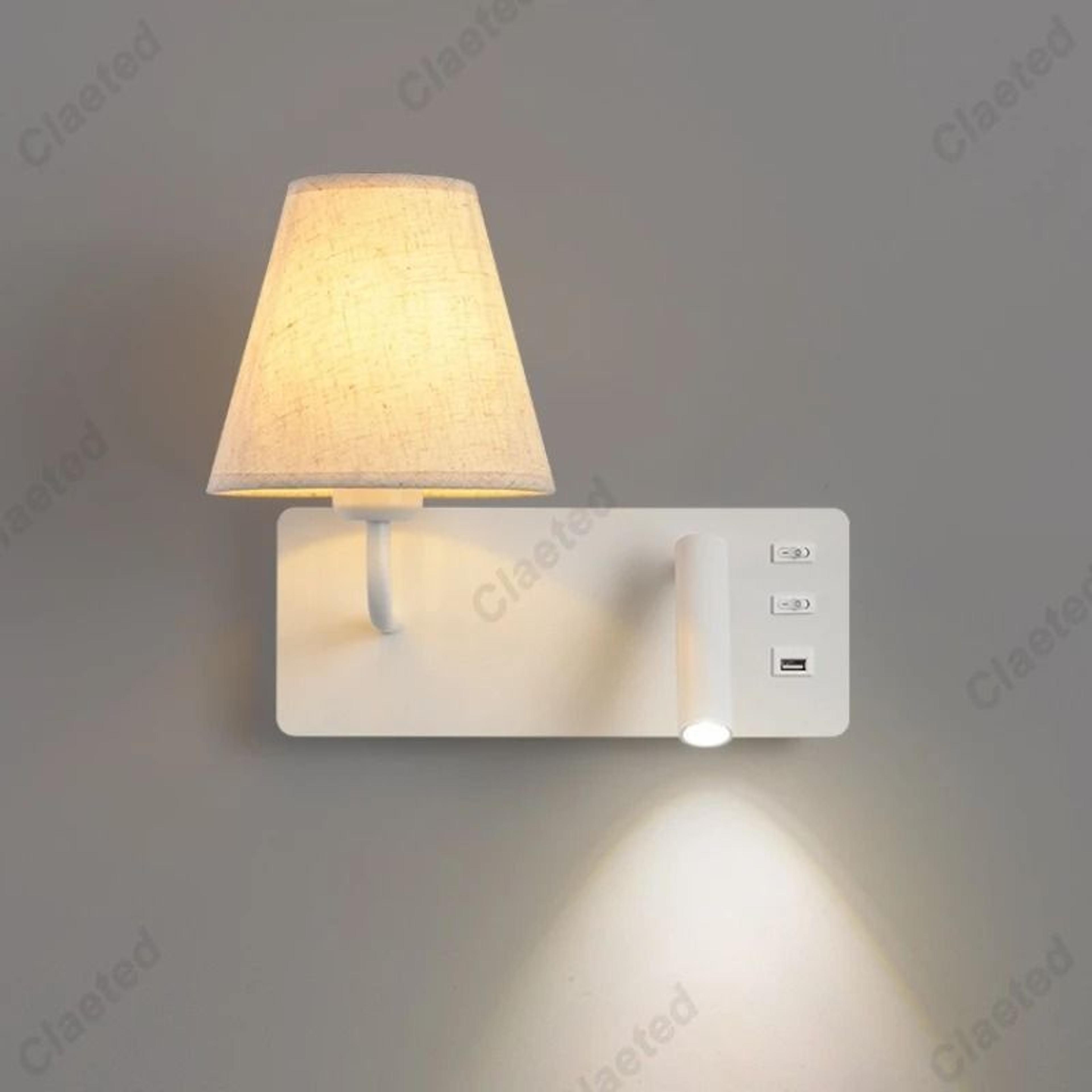 USB Touch Bedside Wall Light 4