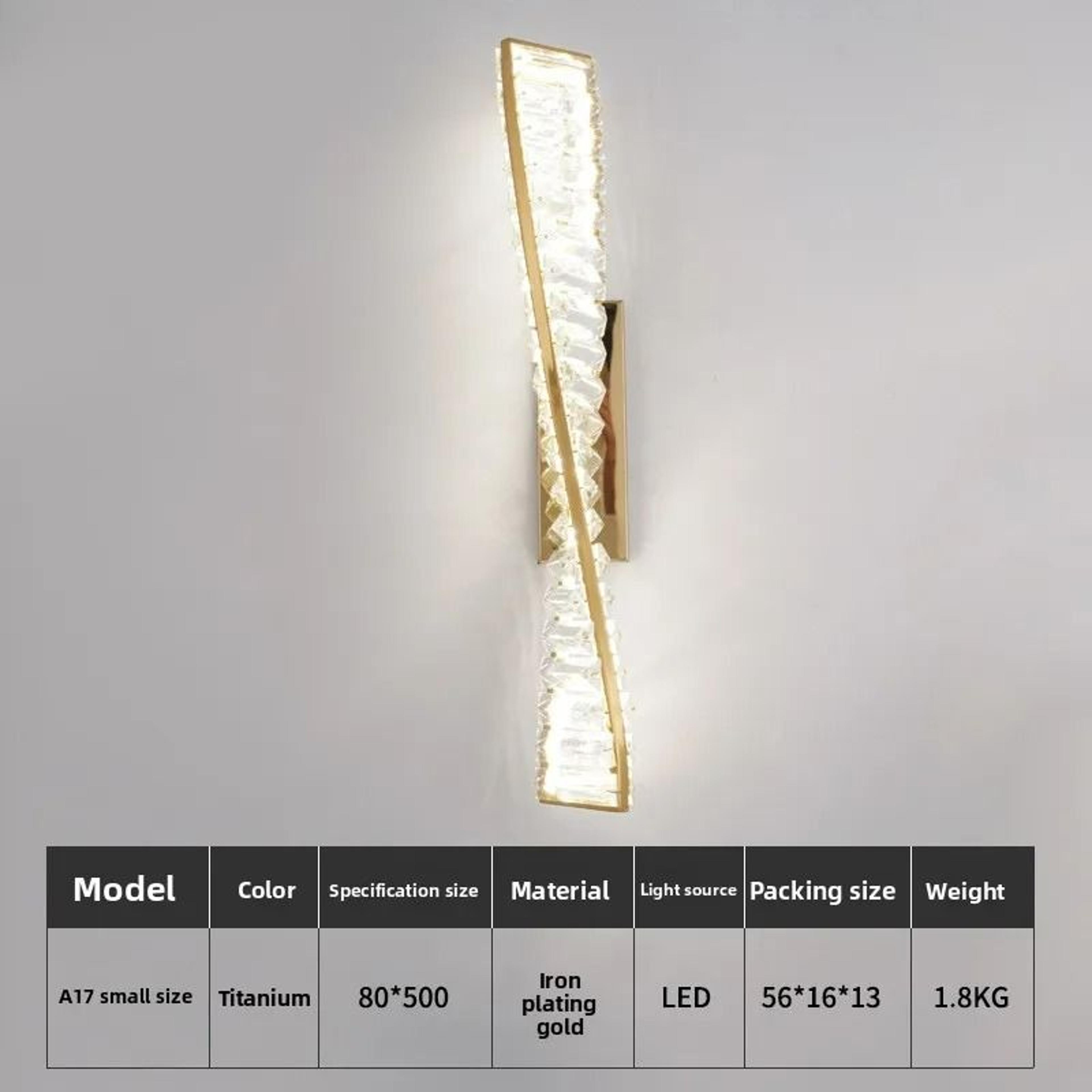 Crystelle Radiant LED Wall Lamp 4
