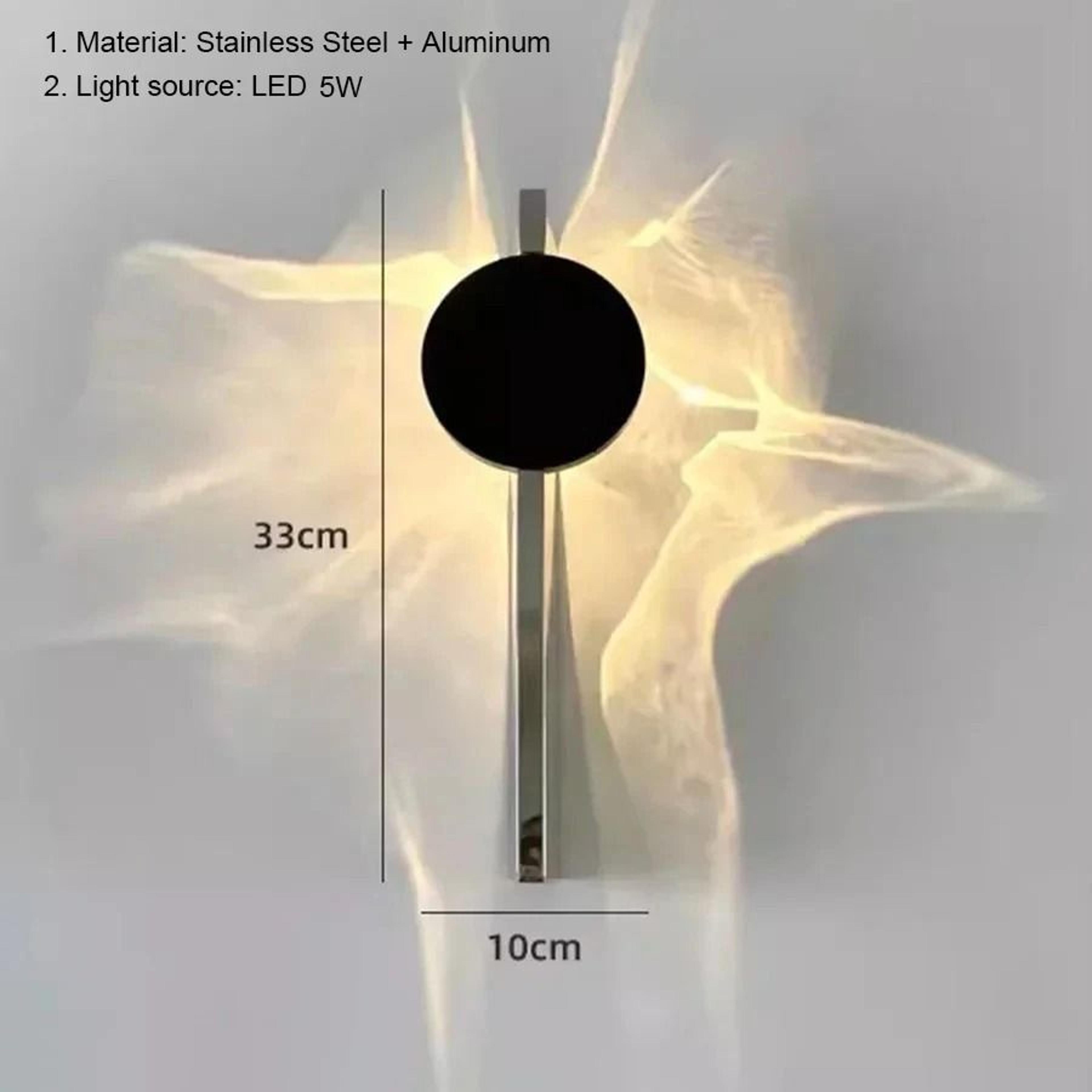 RippleShade Artistic LED Wall Lamp 6