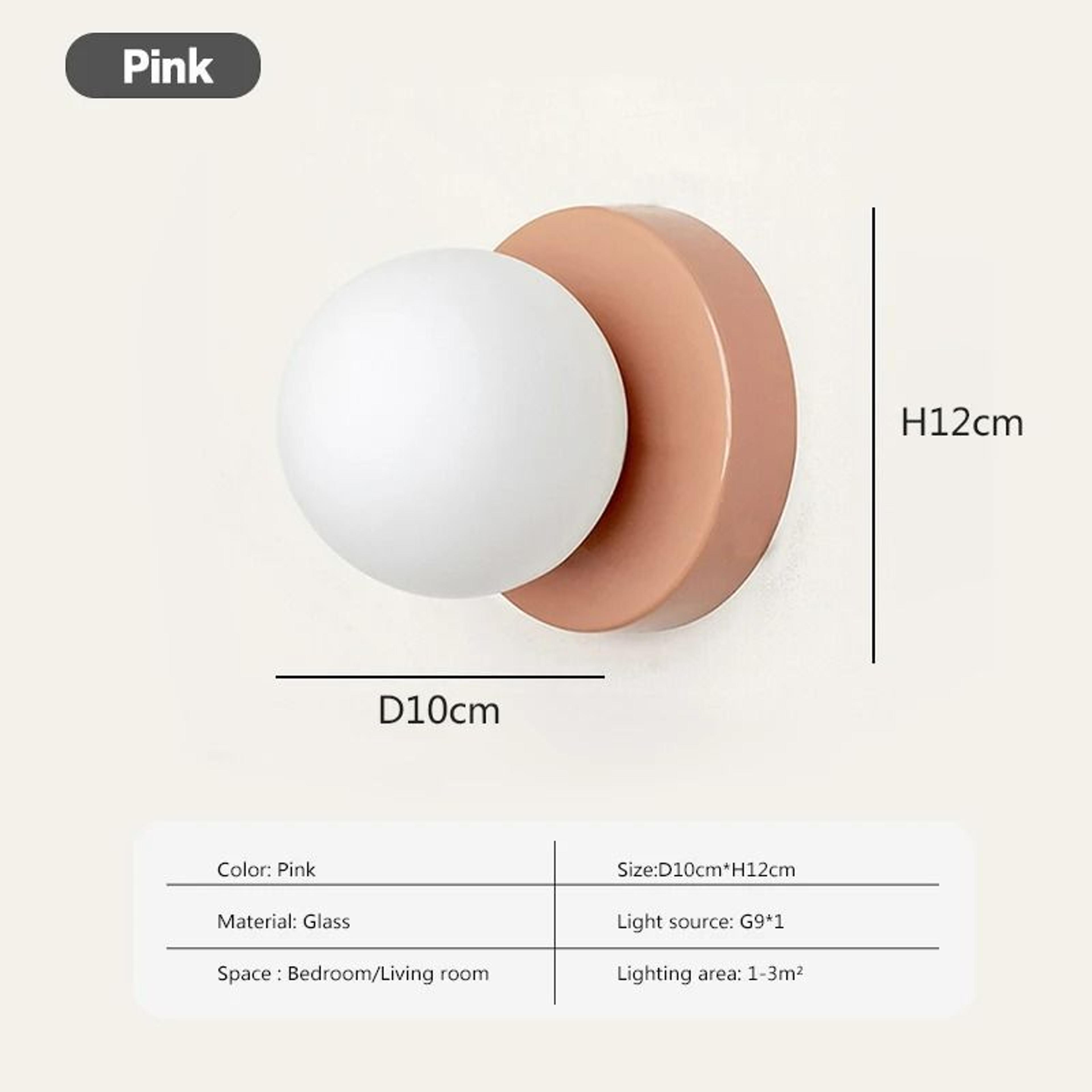 Nordlume G9 Glass Orb Sconce 10