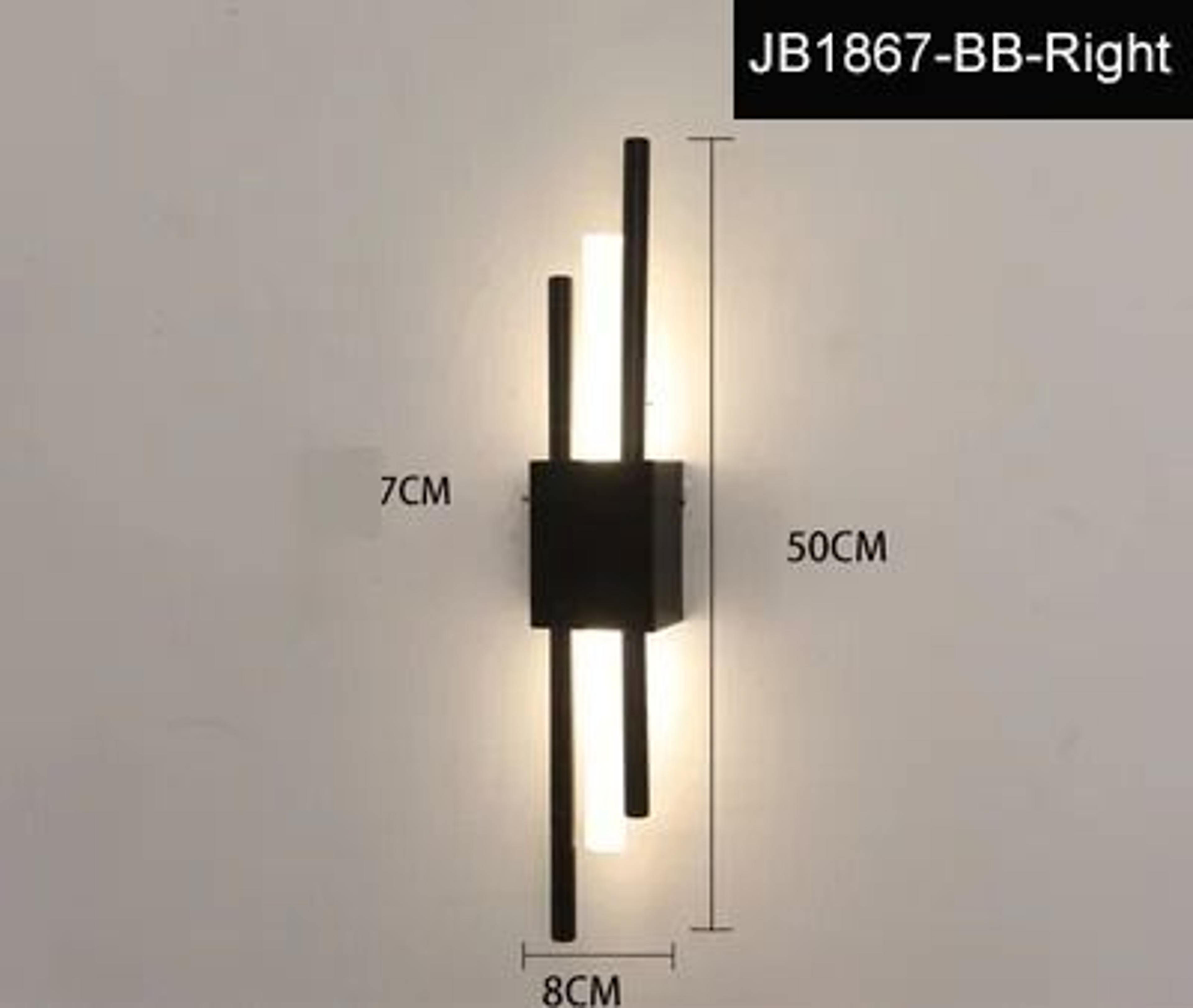 Modern Copper Line LED Wall Sconce 11