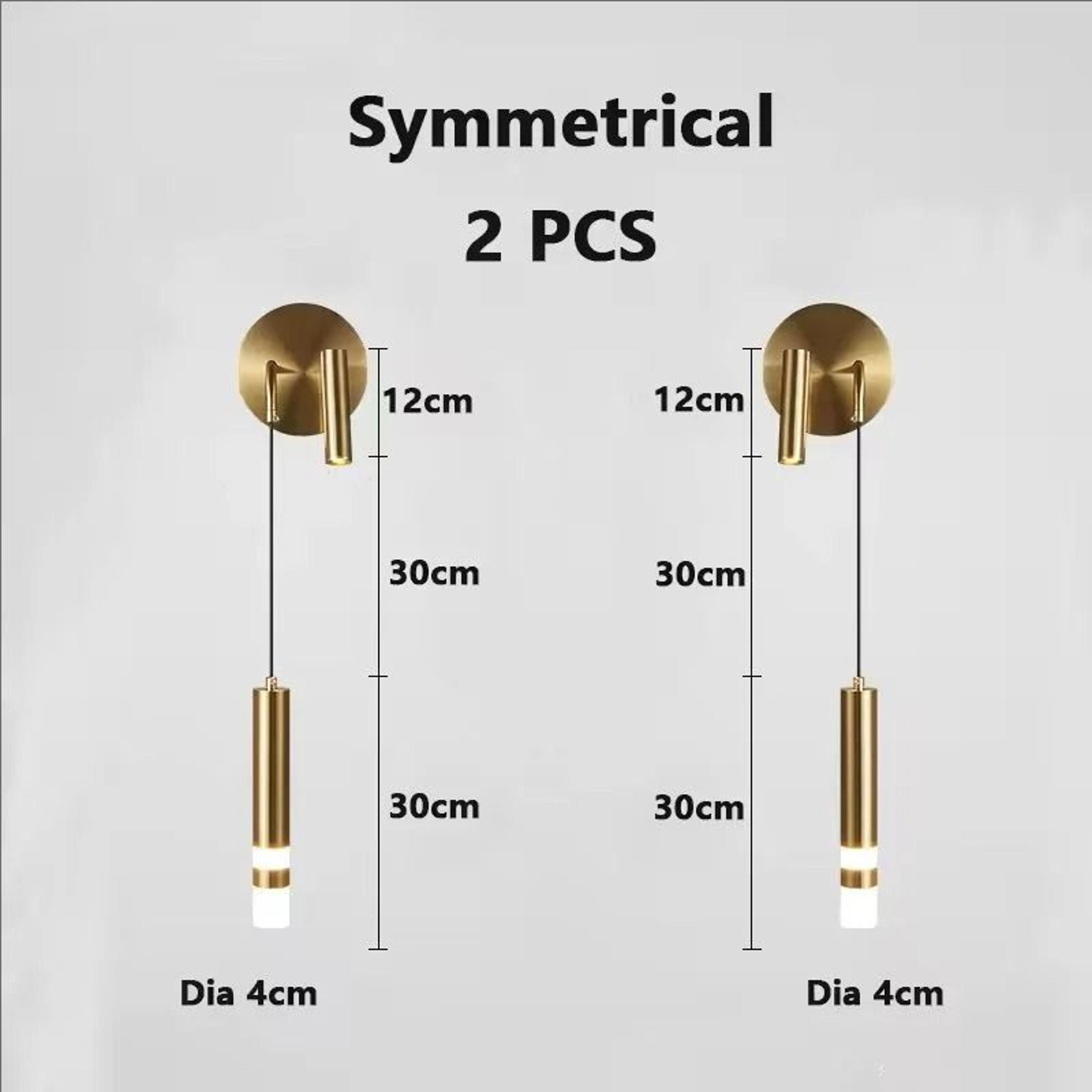 Nordic Dual Light Reading Wall Sconce 7