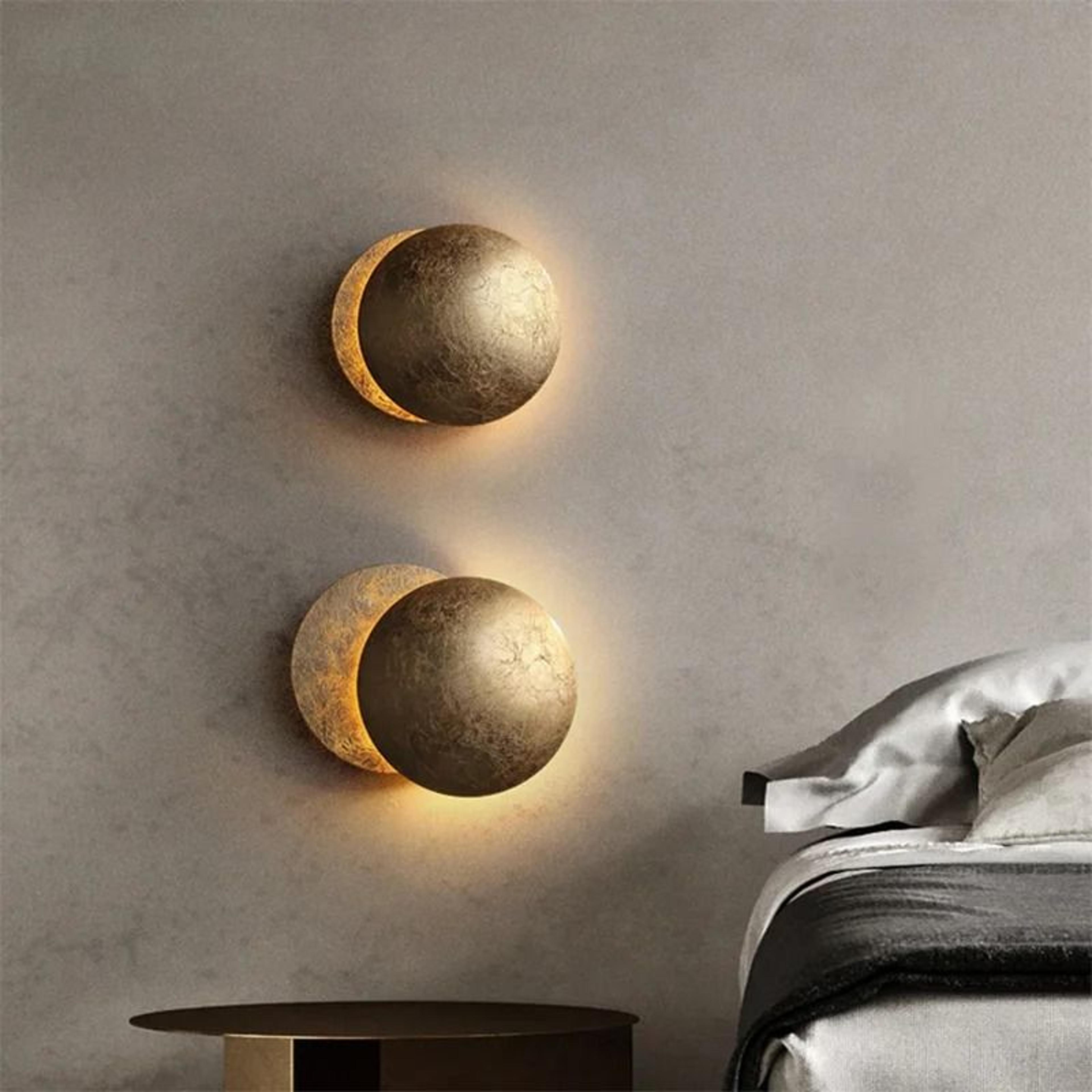 Nordic Eclipse Moon Wall Sconce 6
