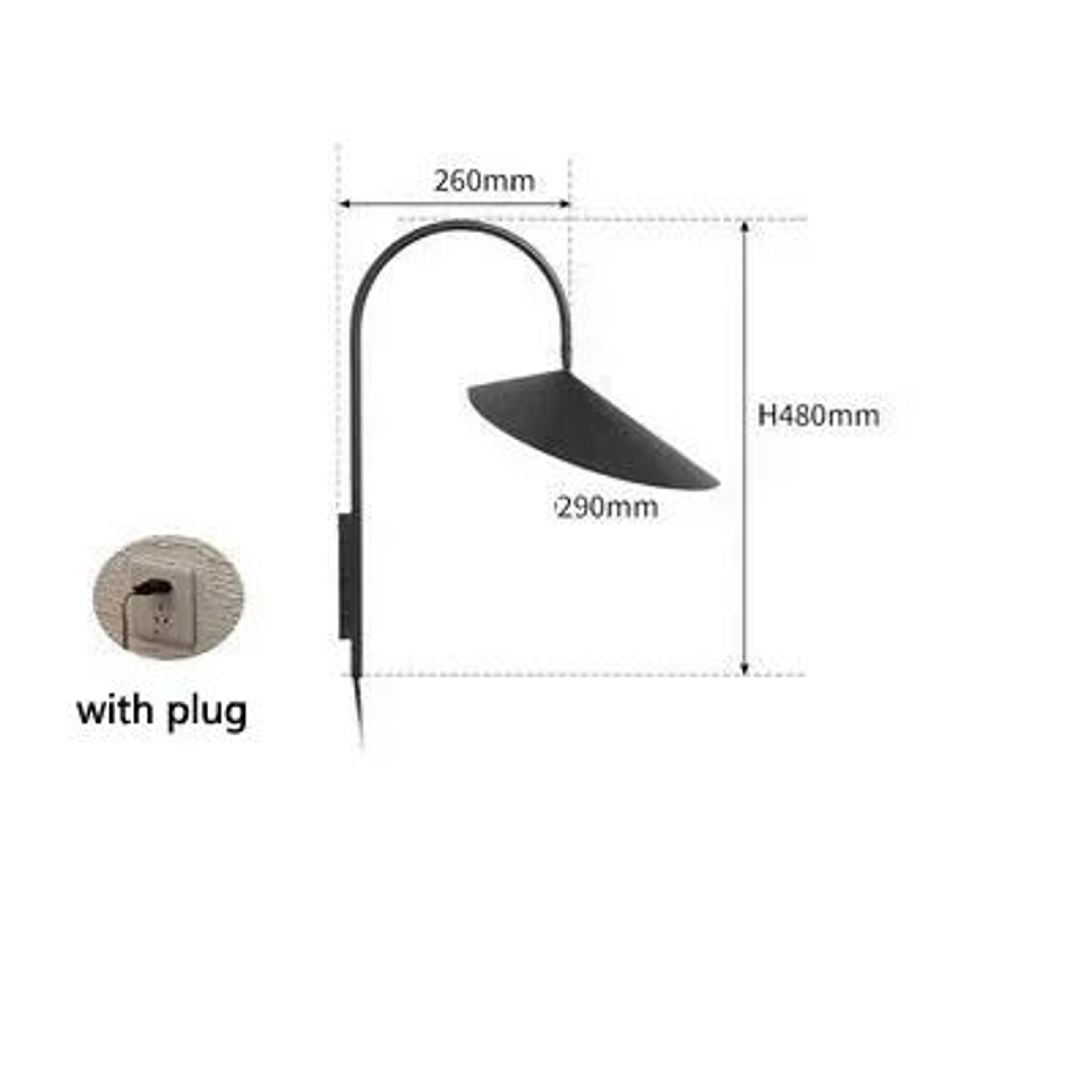 Danish Swivel Leaf Wall Sconce 10