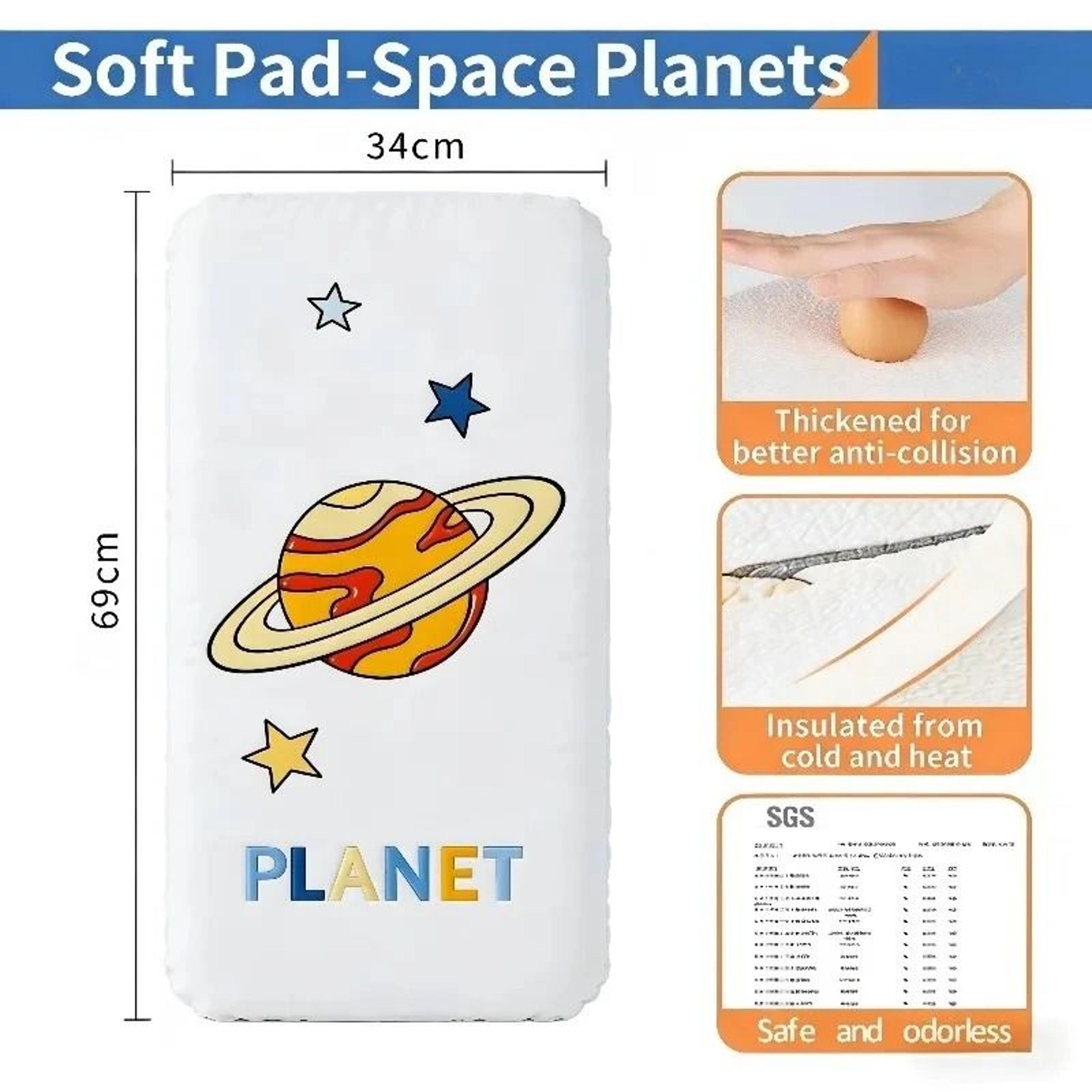 SoftNest Padded Headboard Wall Guard 4