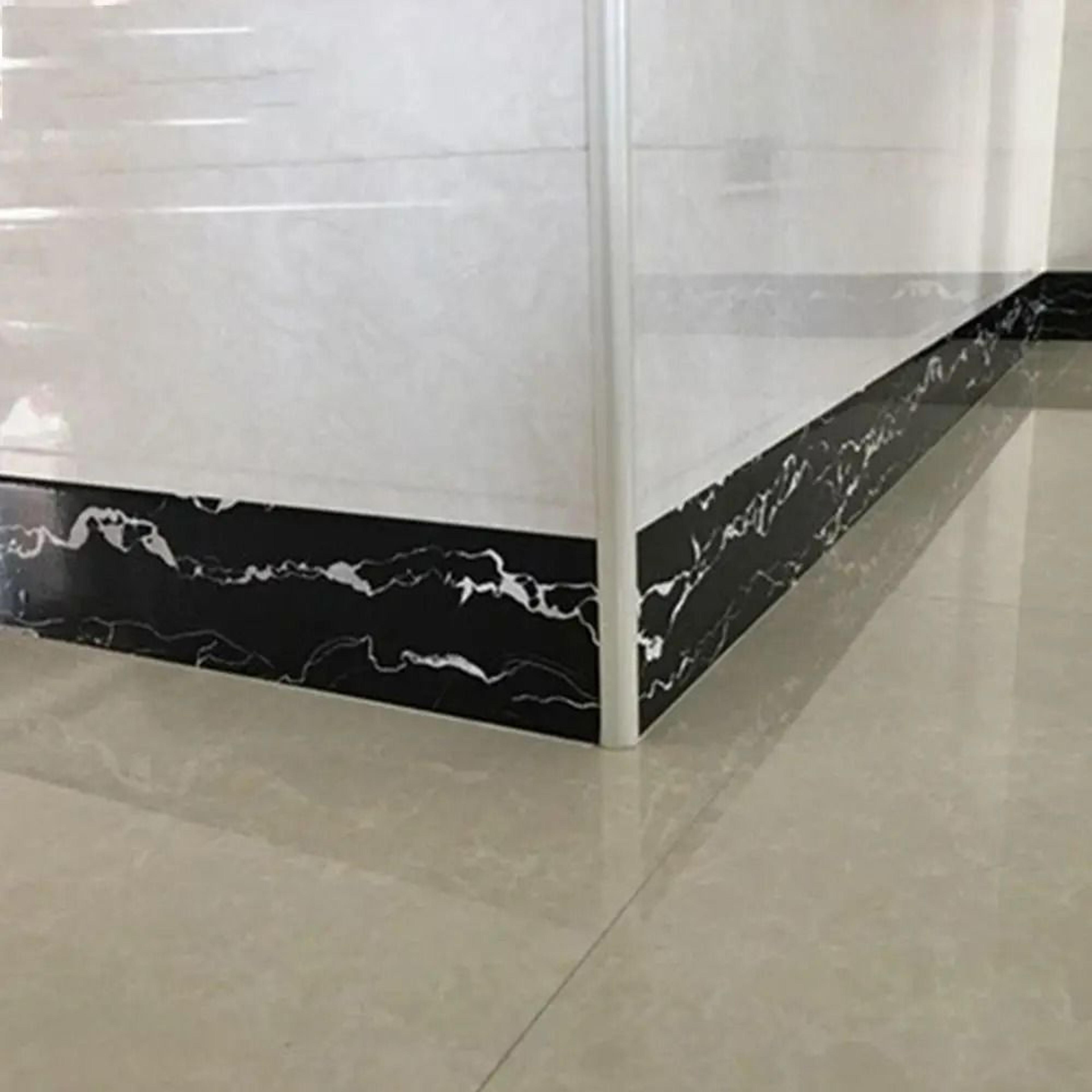 MarbleEdge Adhesive Baseboard Trim 2