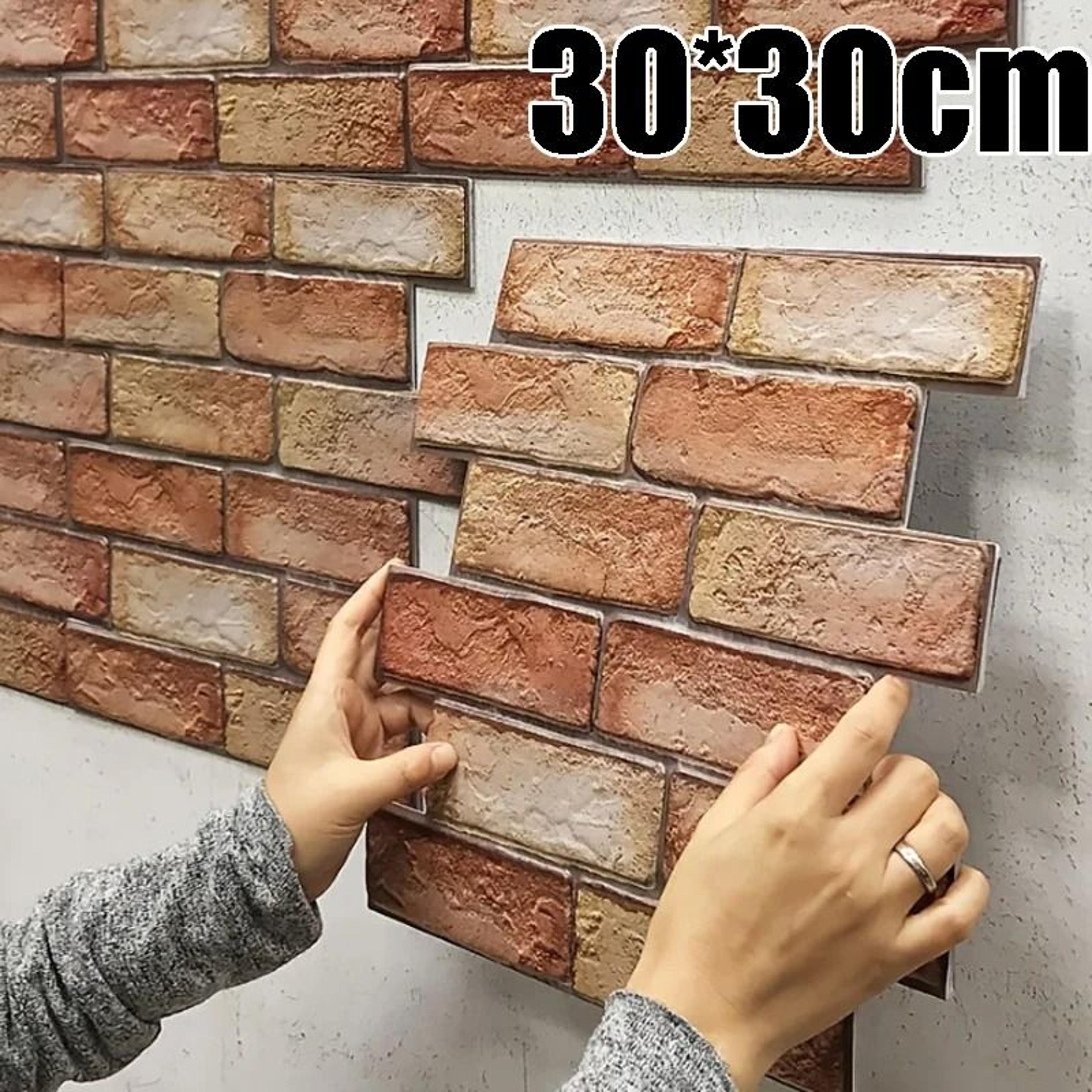 brickhaven vintage peel and stick panels