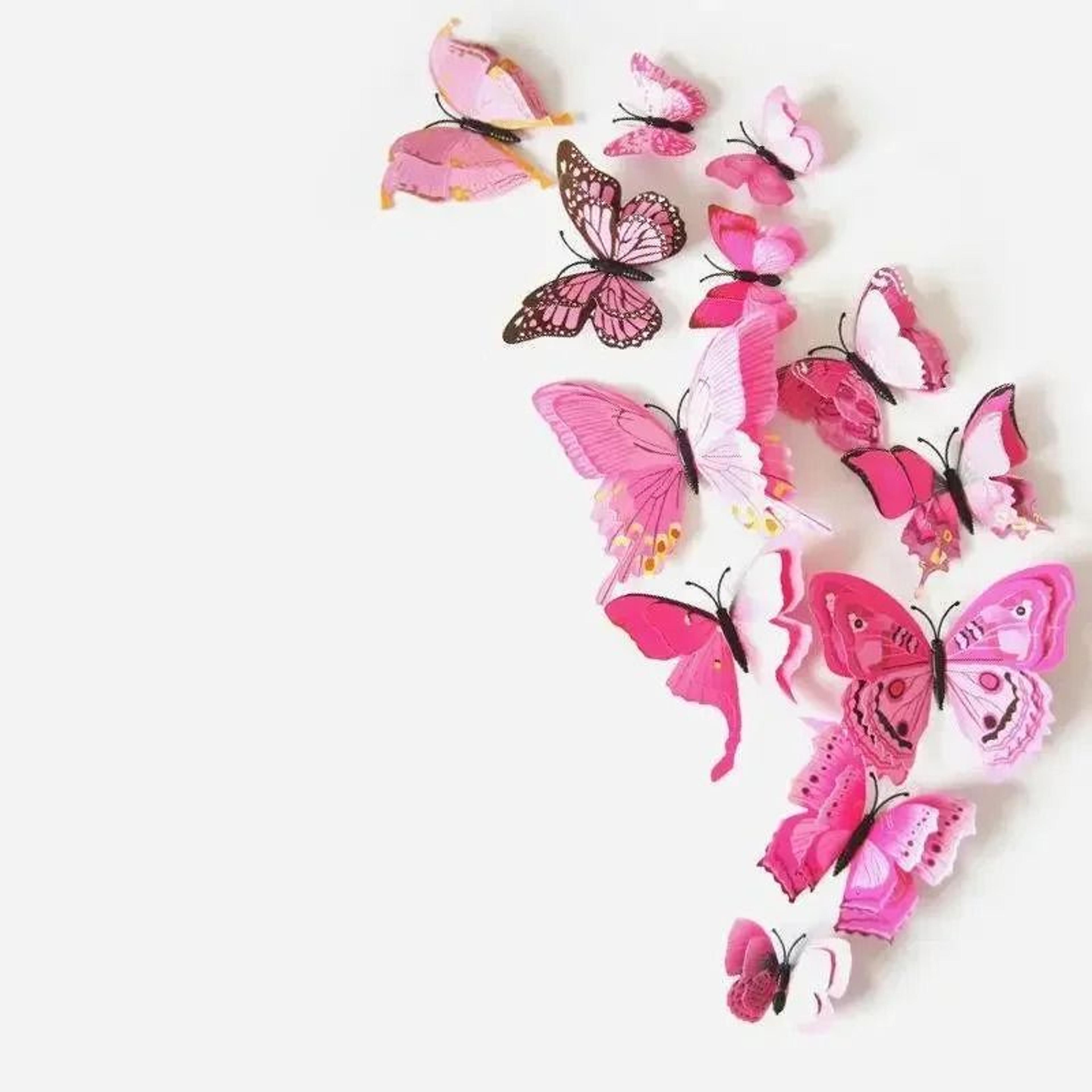 FlutterPop Colorful Butterfly Decal Set 10