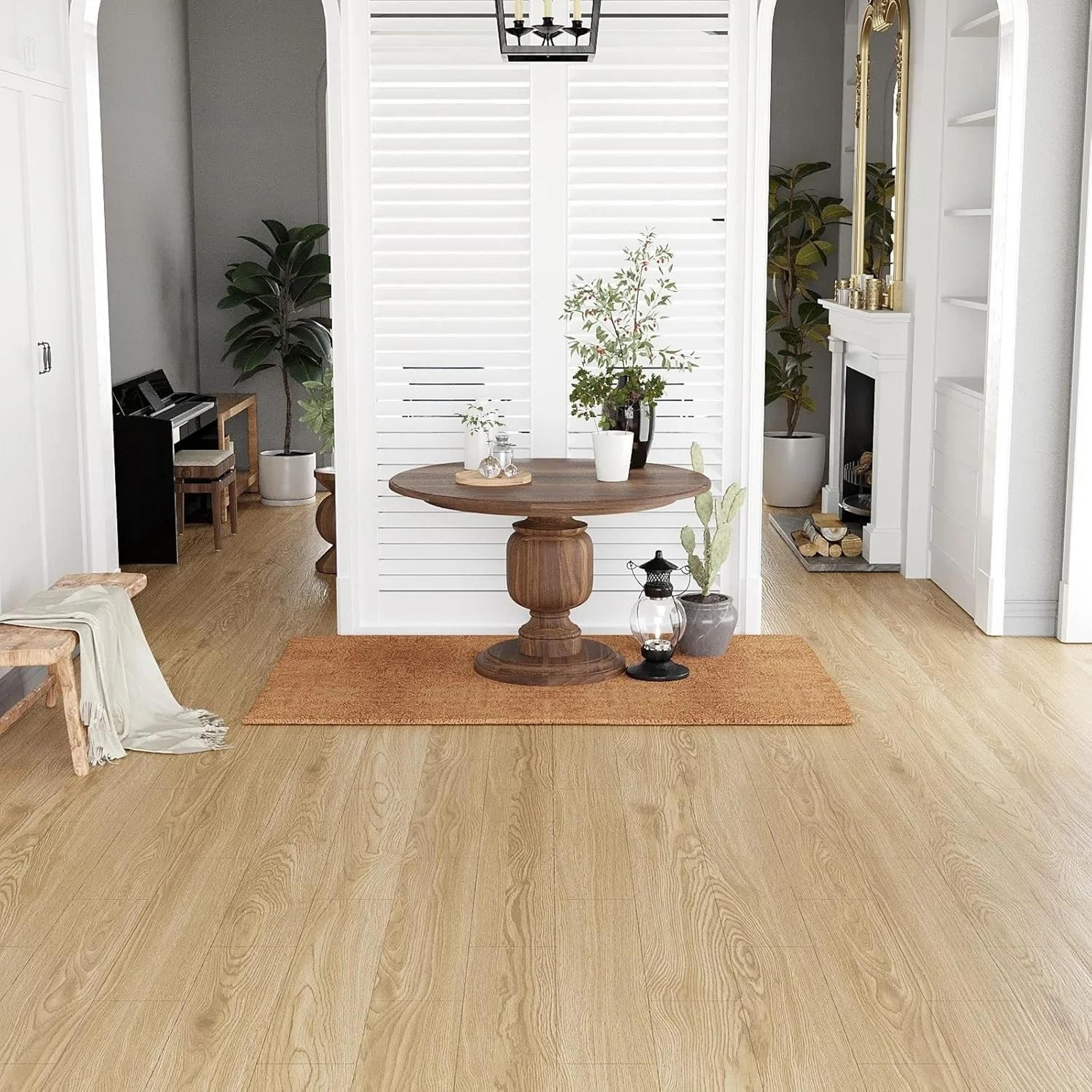 Natural Wood Peel Stick Flooring 5