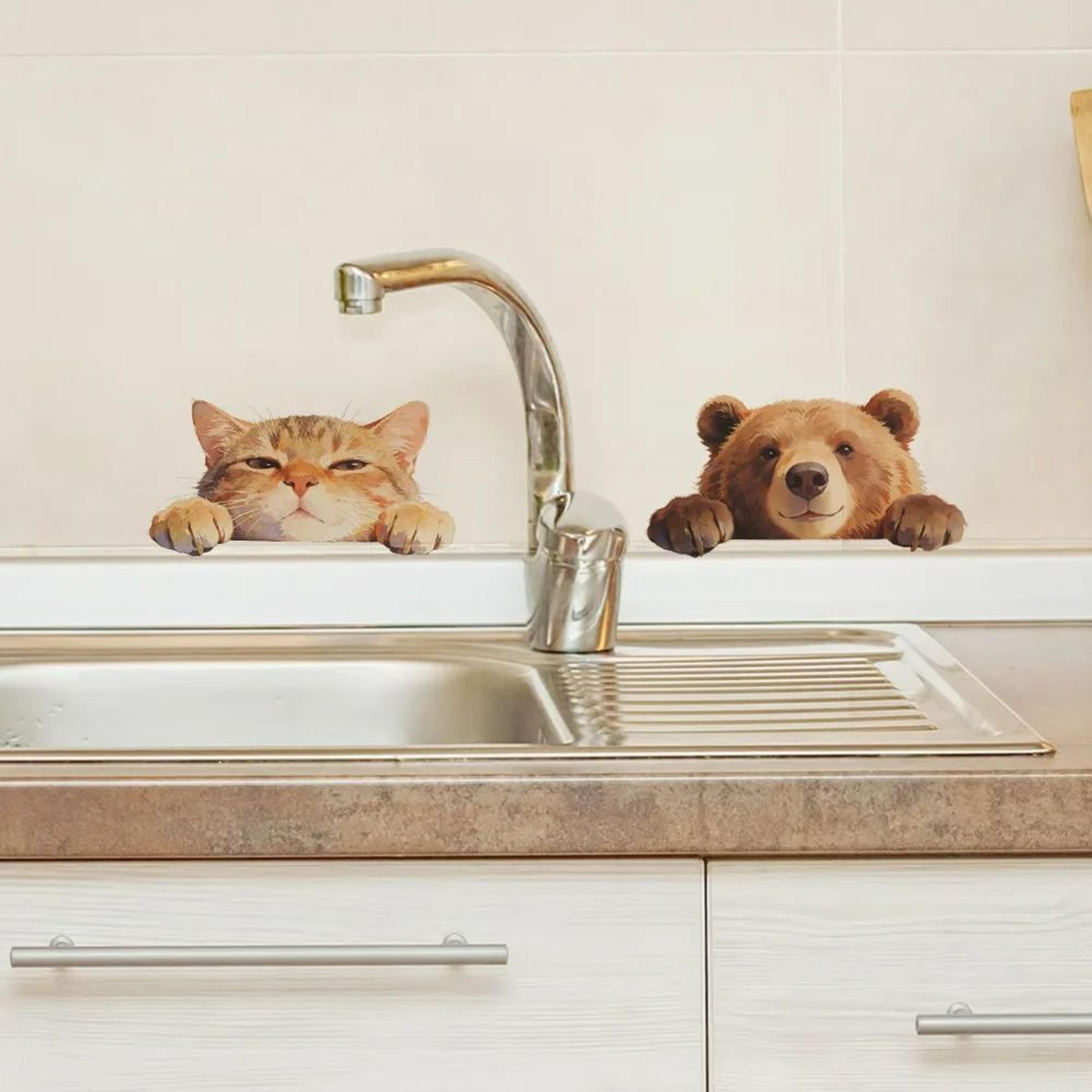 Peekaboo Pals Wall Edge Decals 4