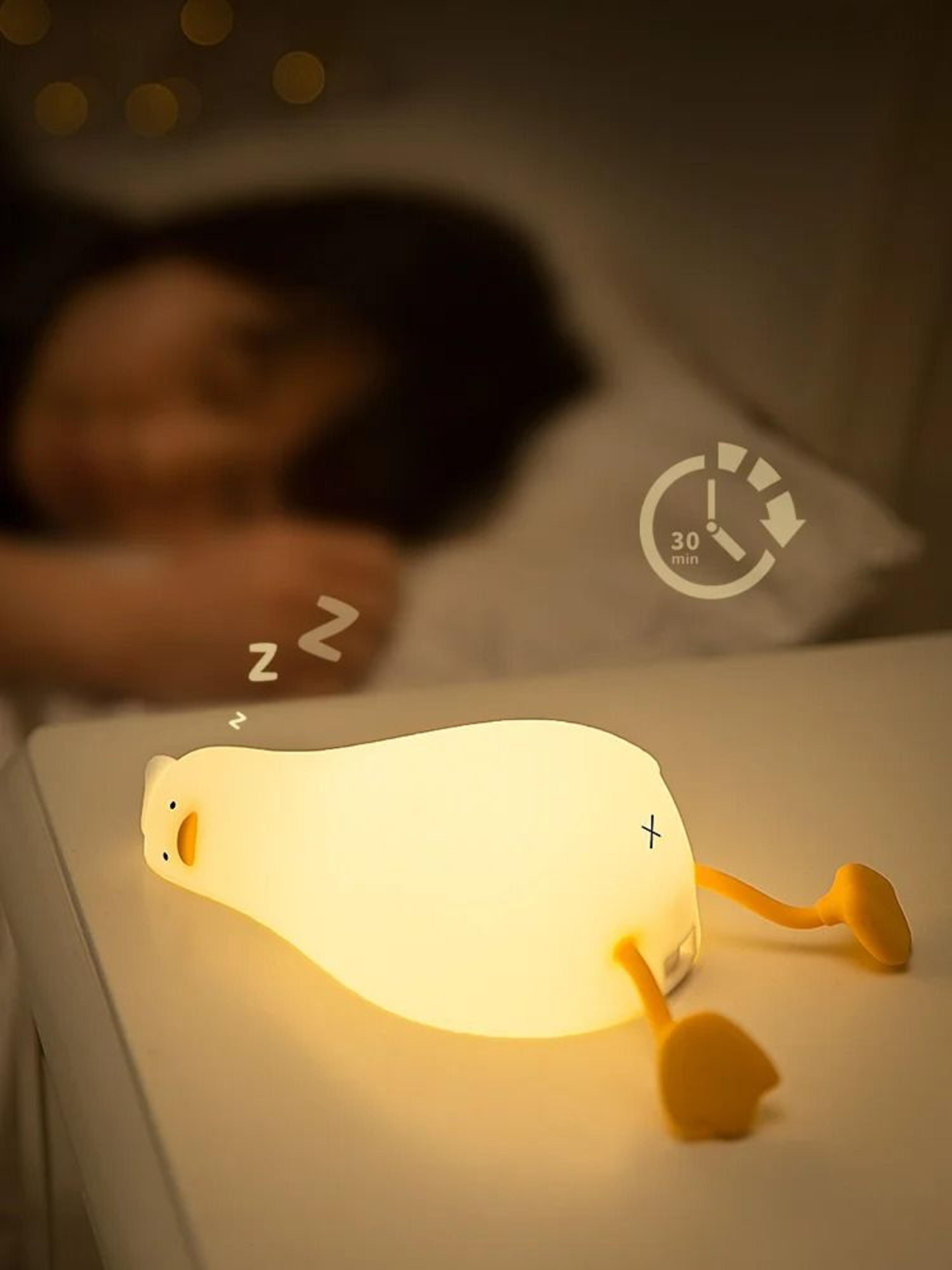 Sleepy Duck Silicone Night Light 2