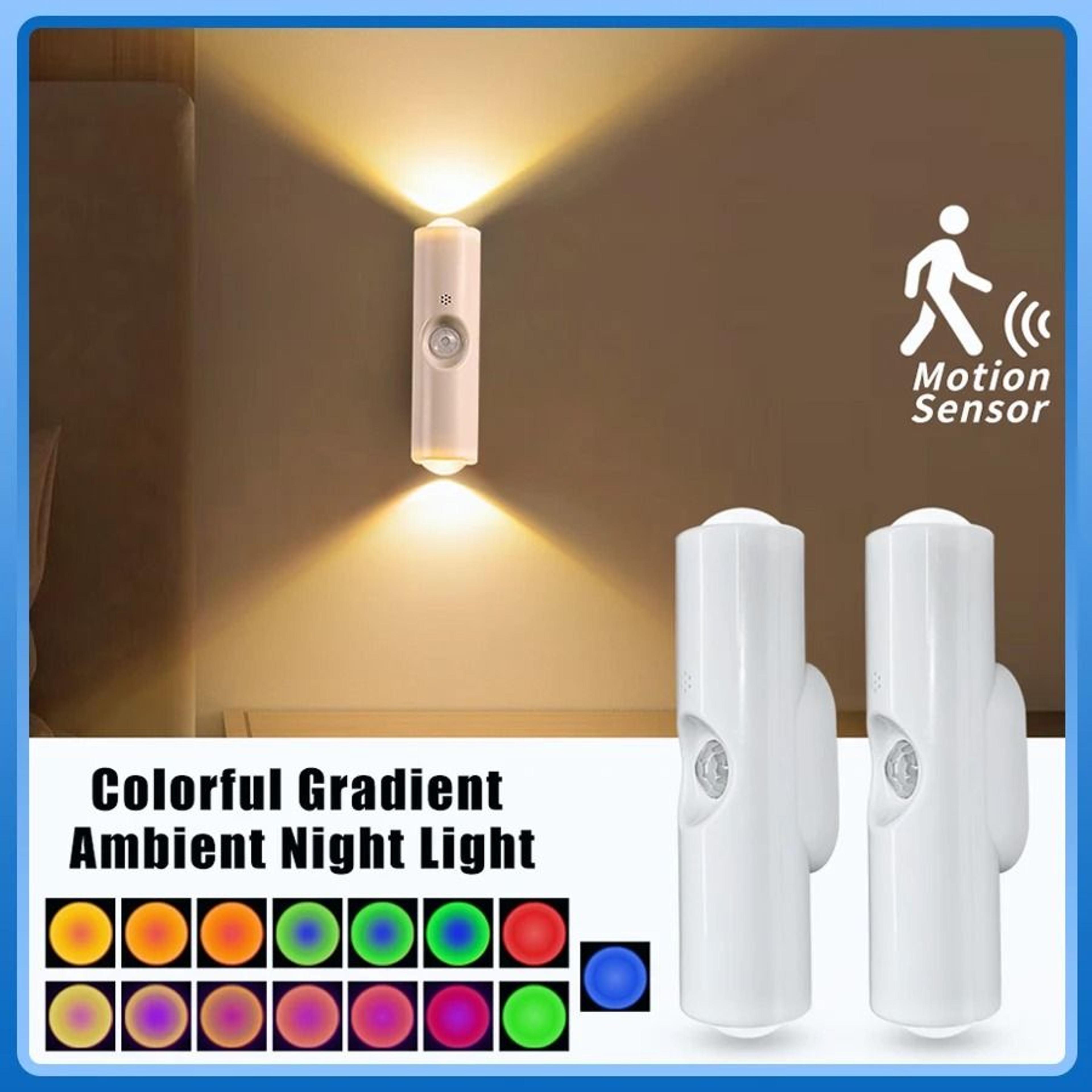 rgb sunset motion sensor light