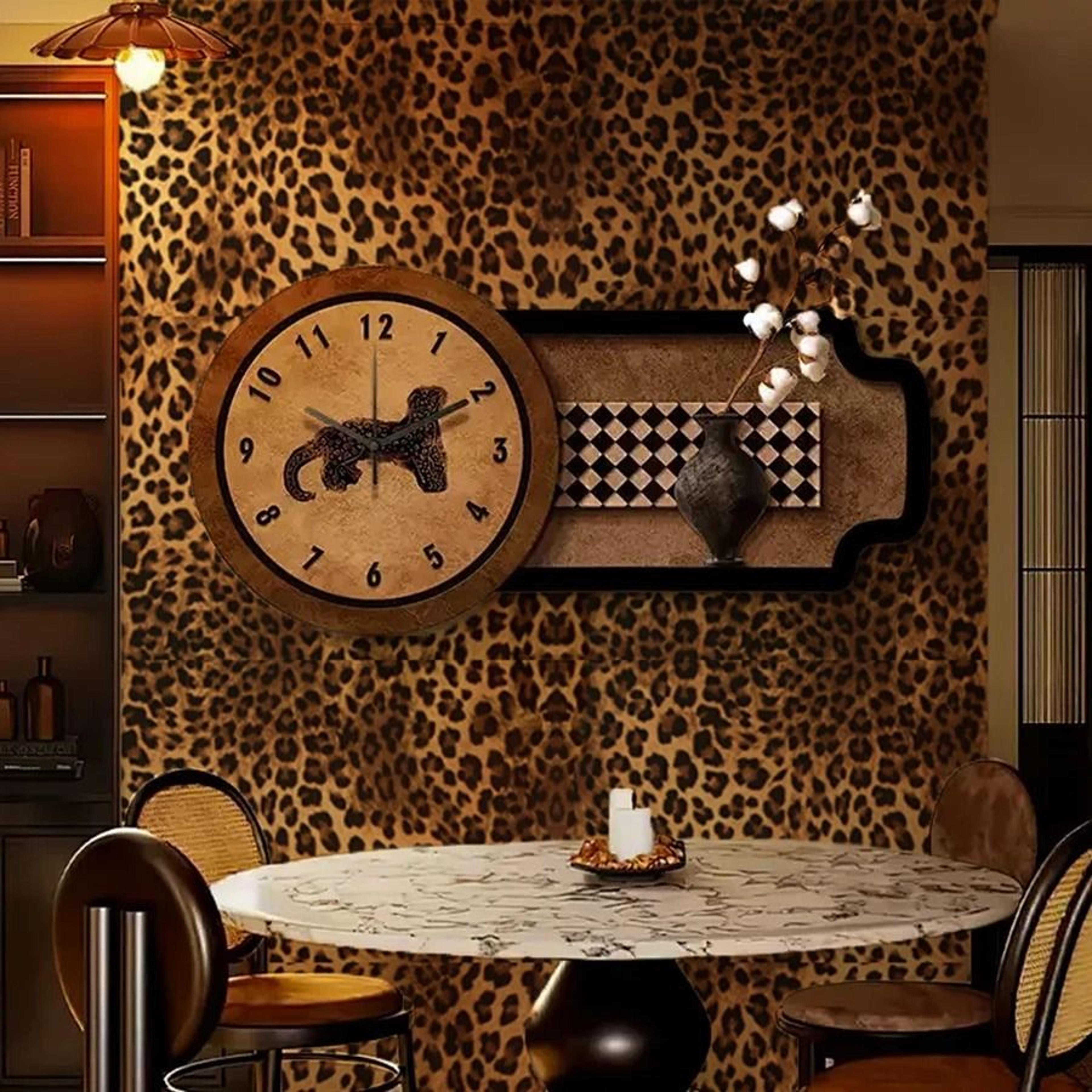 Wild Luxe Leopard Wall Covering 4