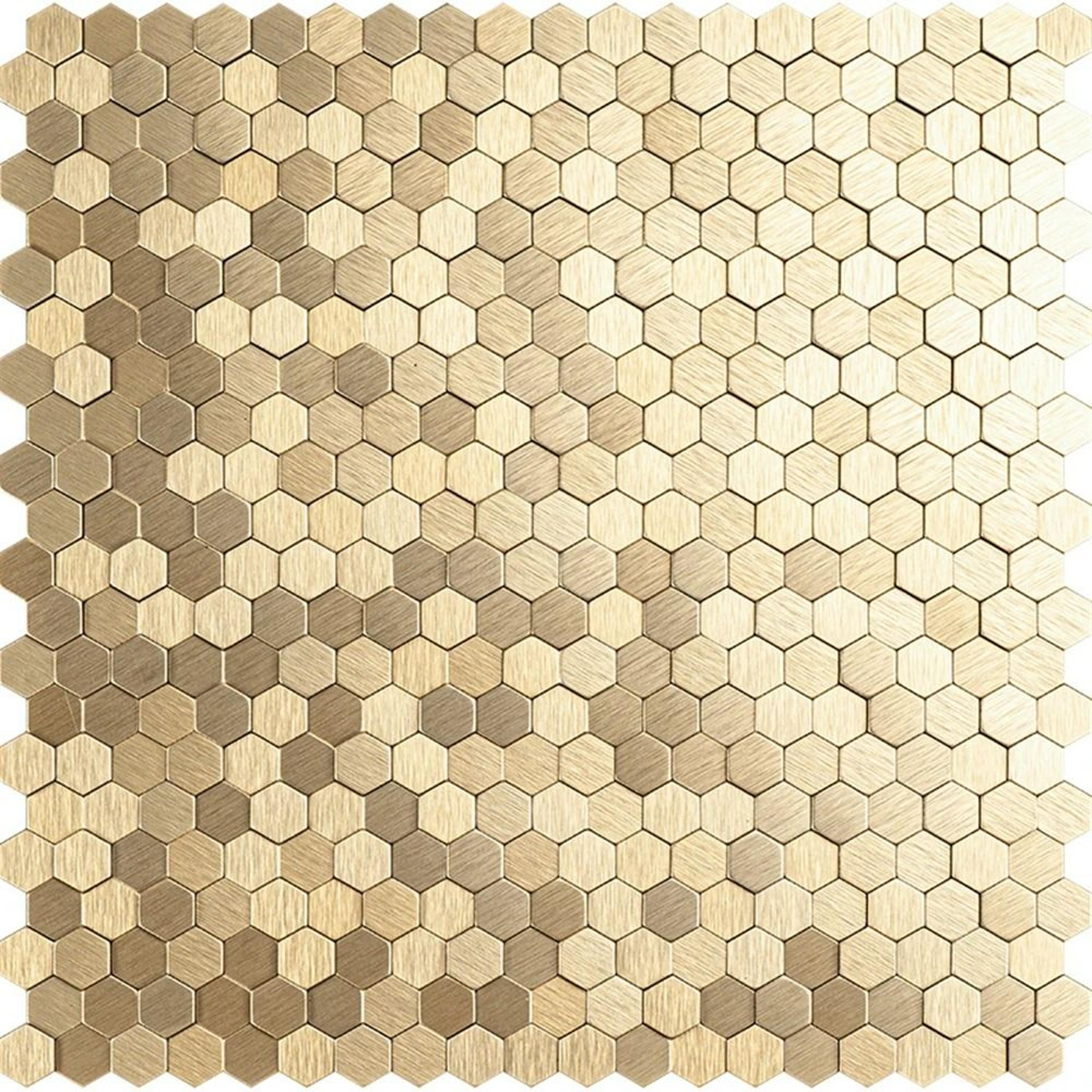 HexaLuxe Metallic Mosaic Tiles 7