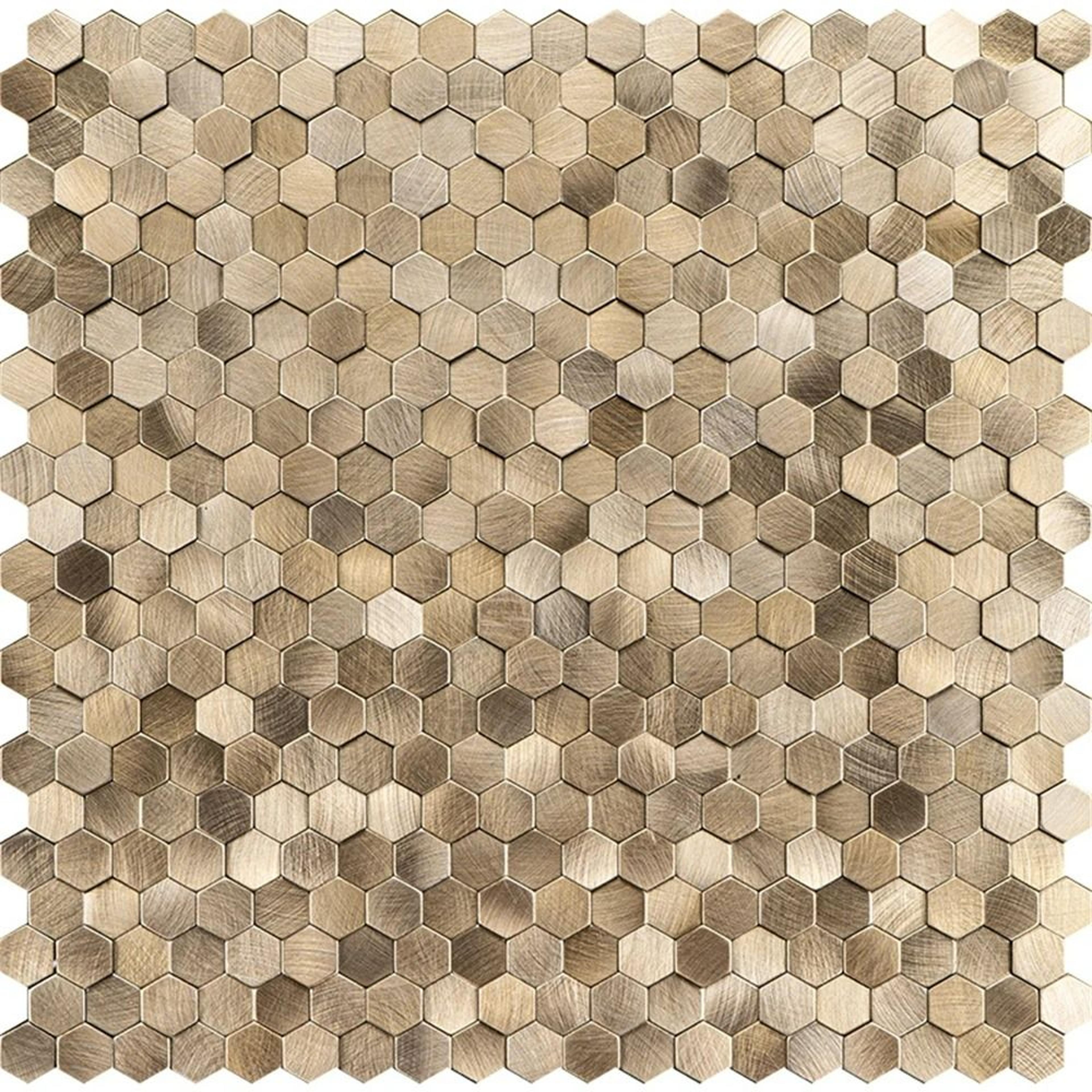 HexaLuxe Metallic Mosaic Tiles 12