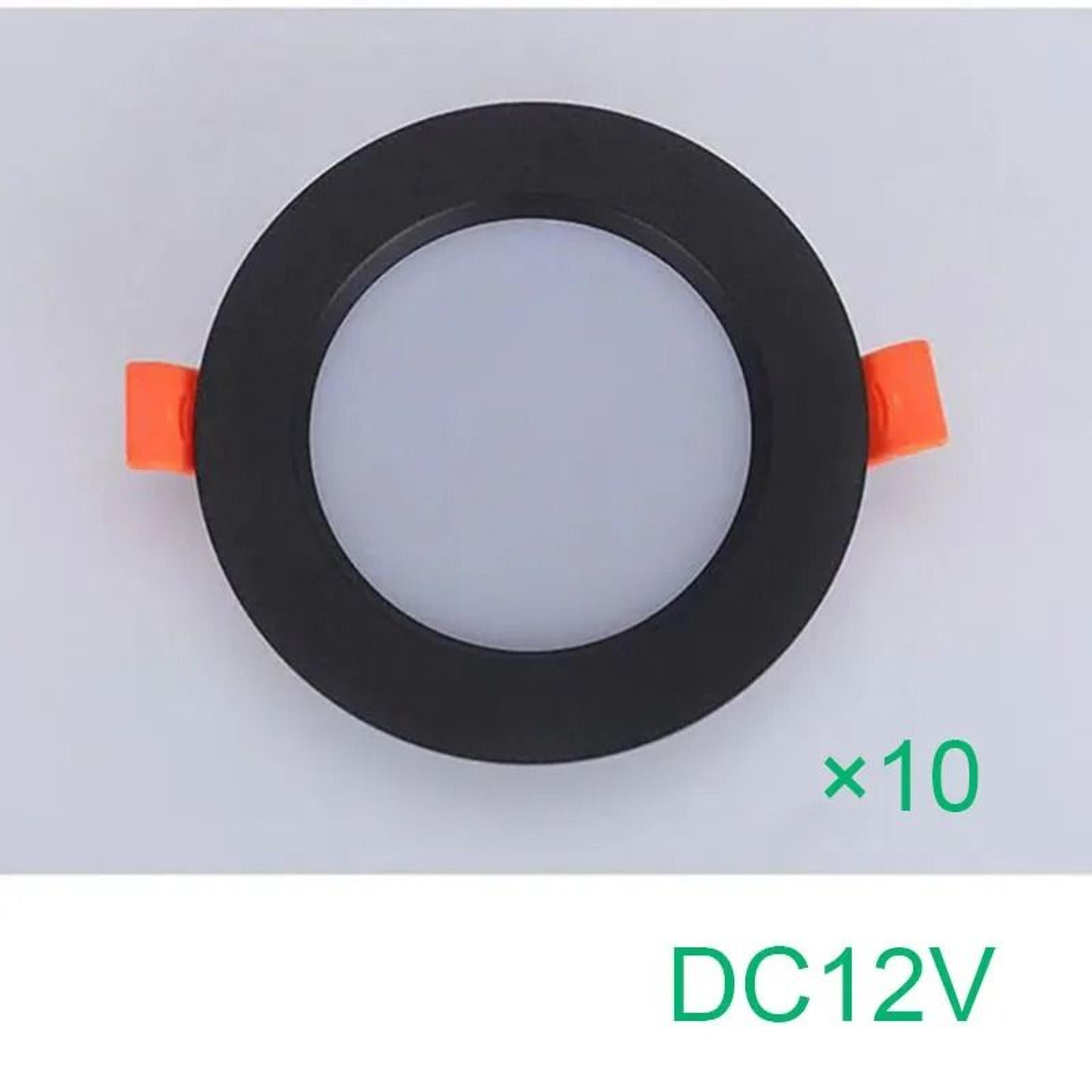 Round Embedded LED Downlight Set 6
