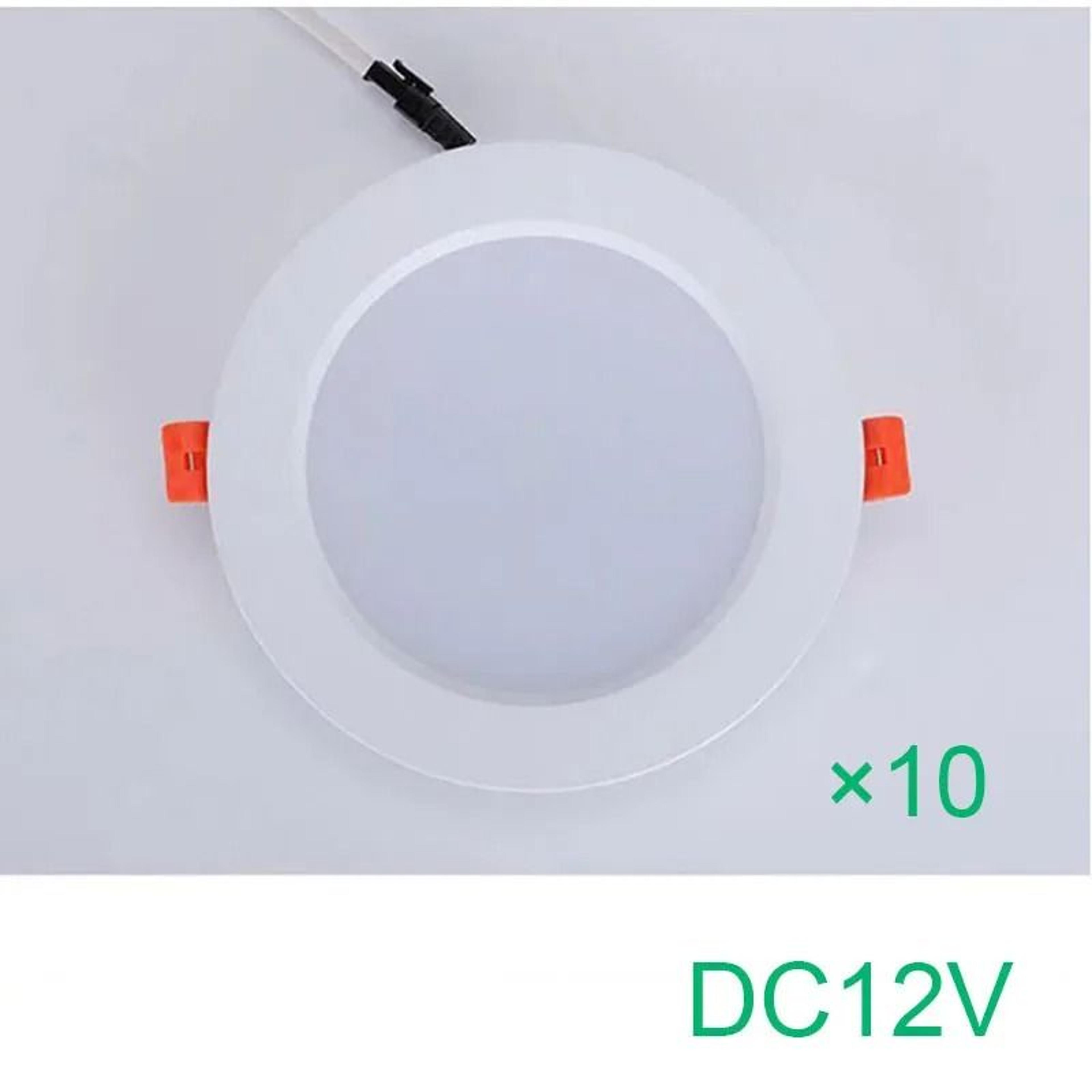 Round Embedded LED Downlight Set 7
