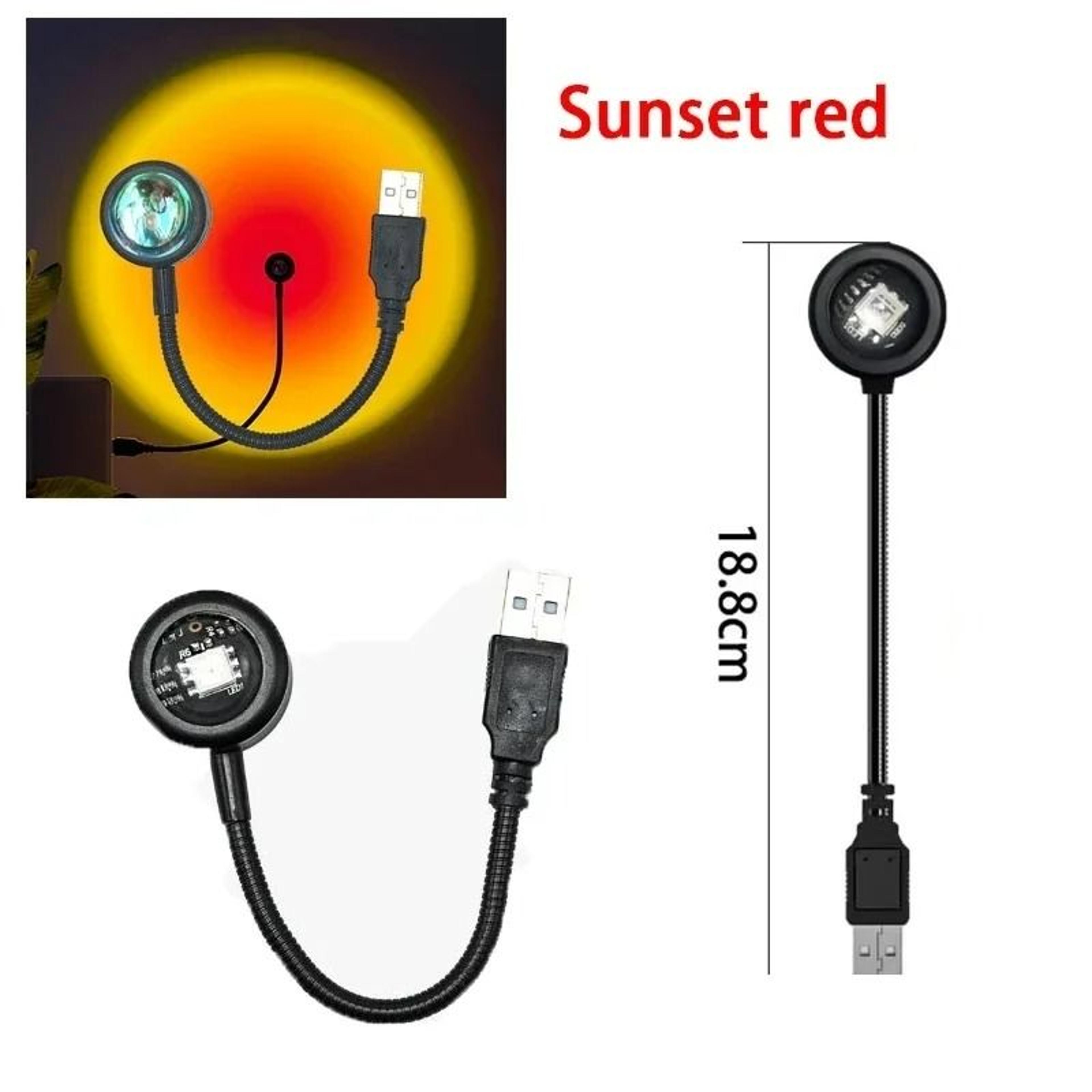 PrismDusk USB Sunset Projector 8
