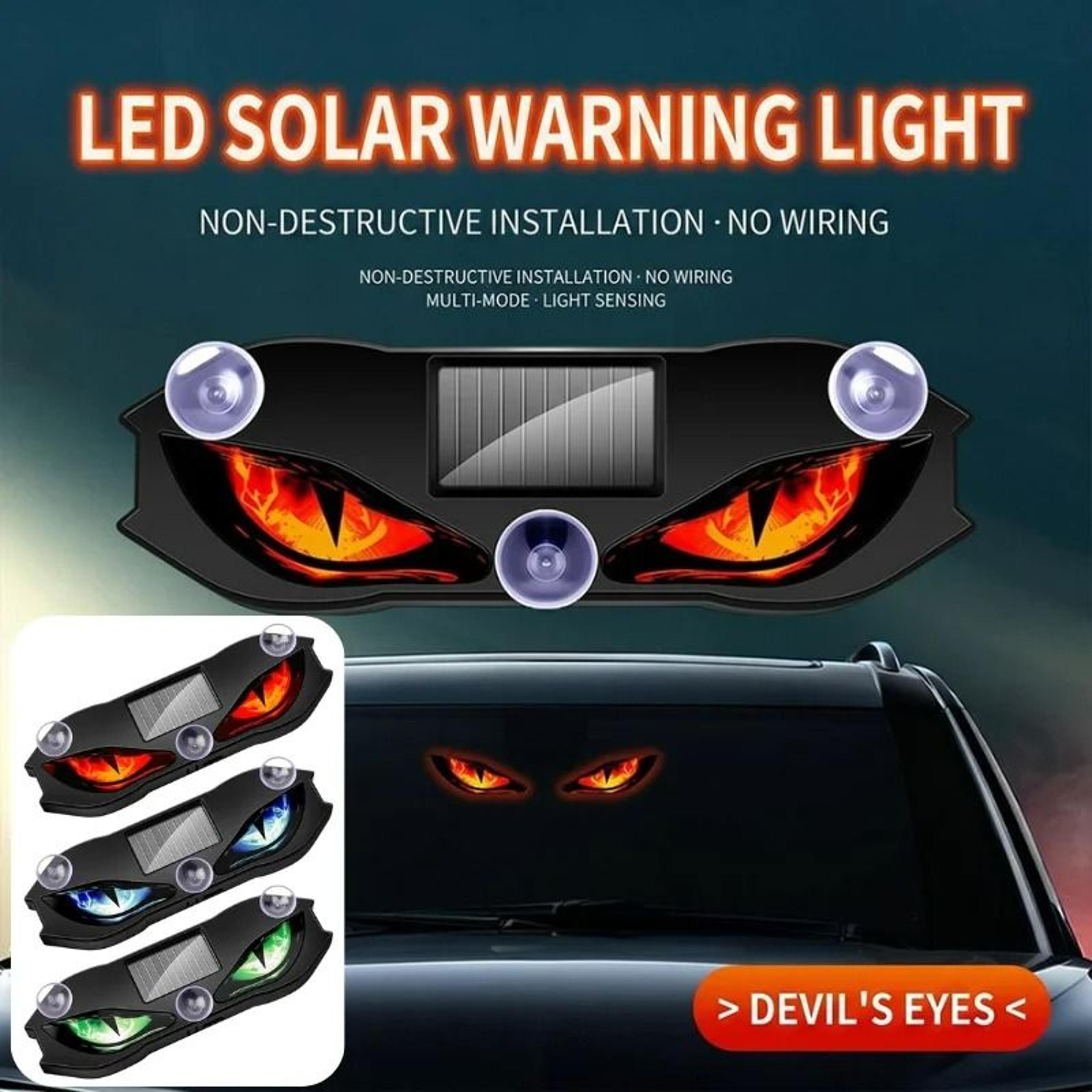 devilguard solar warning light
