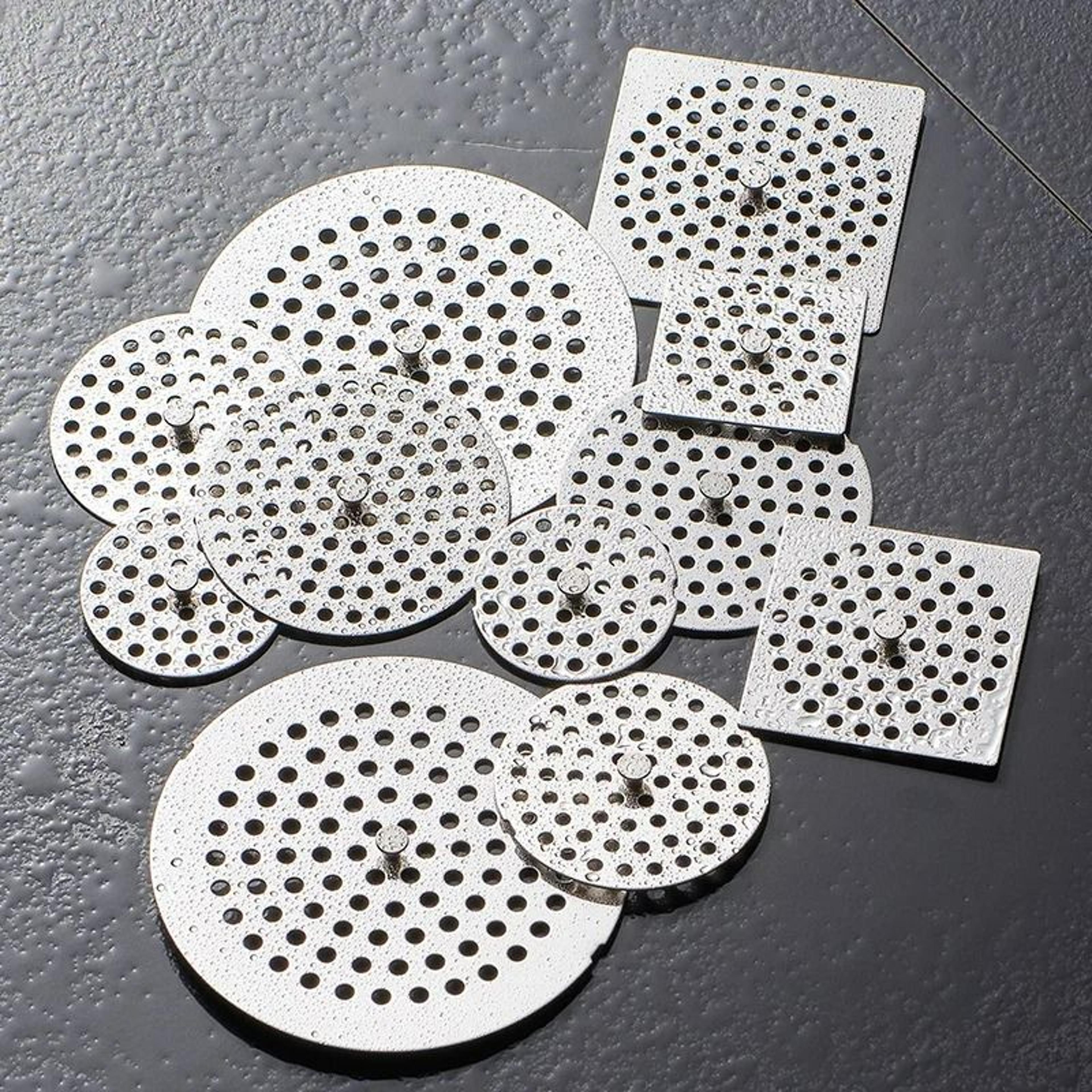 stainless steel shower drain filter cover hair catcher & sink strainer