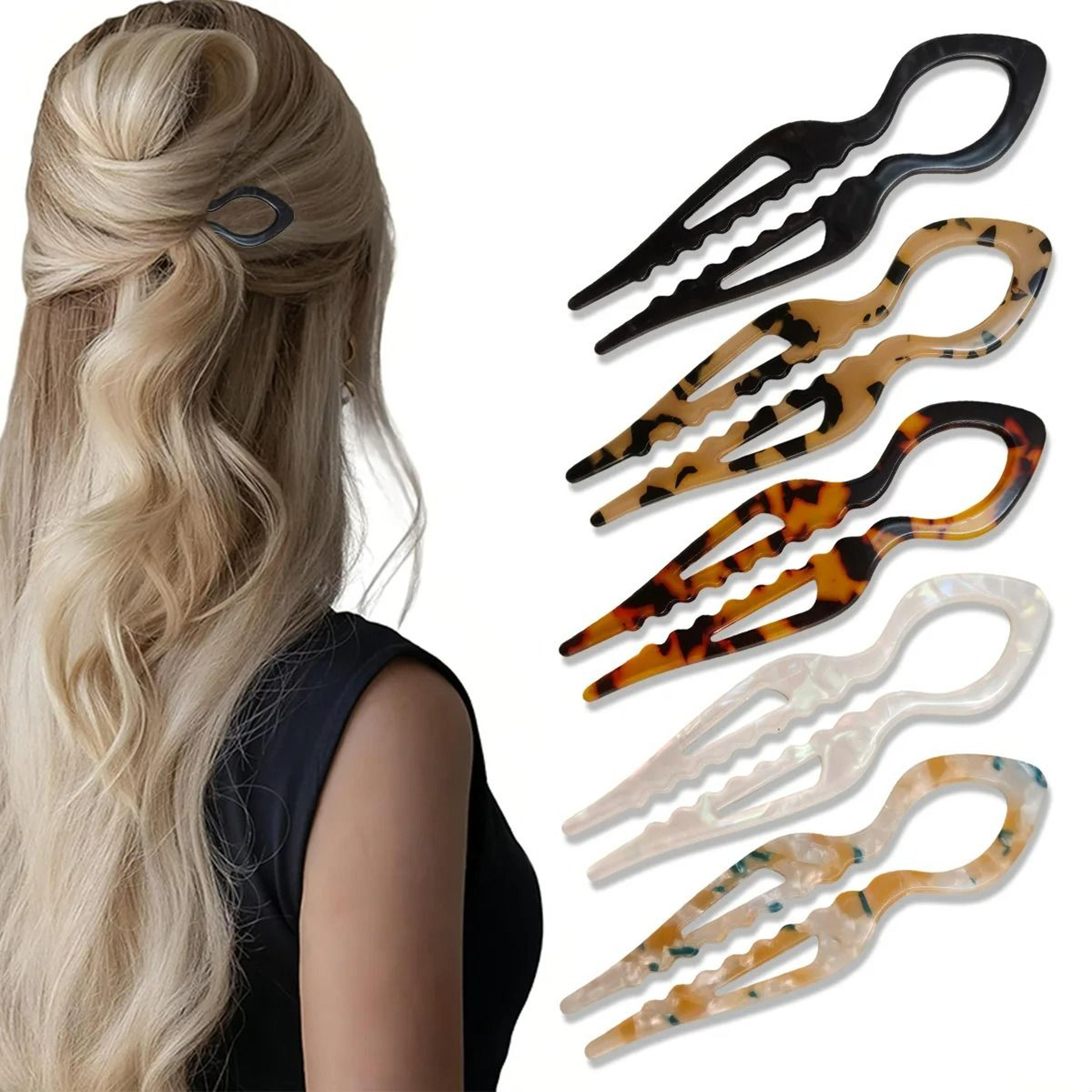 tortoisetwist acrylic hair fork