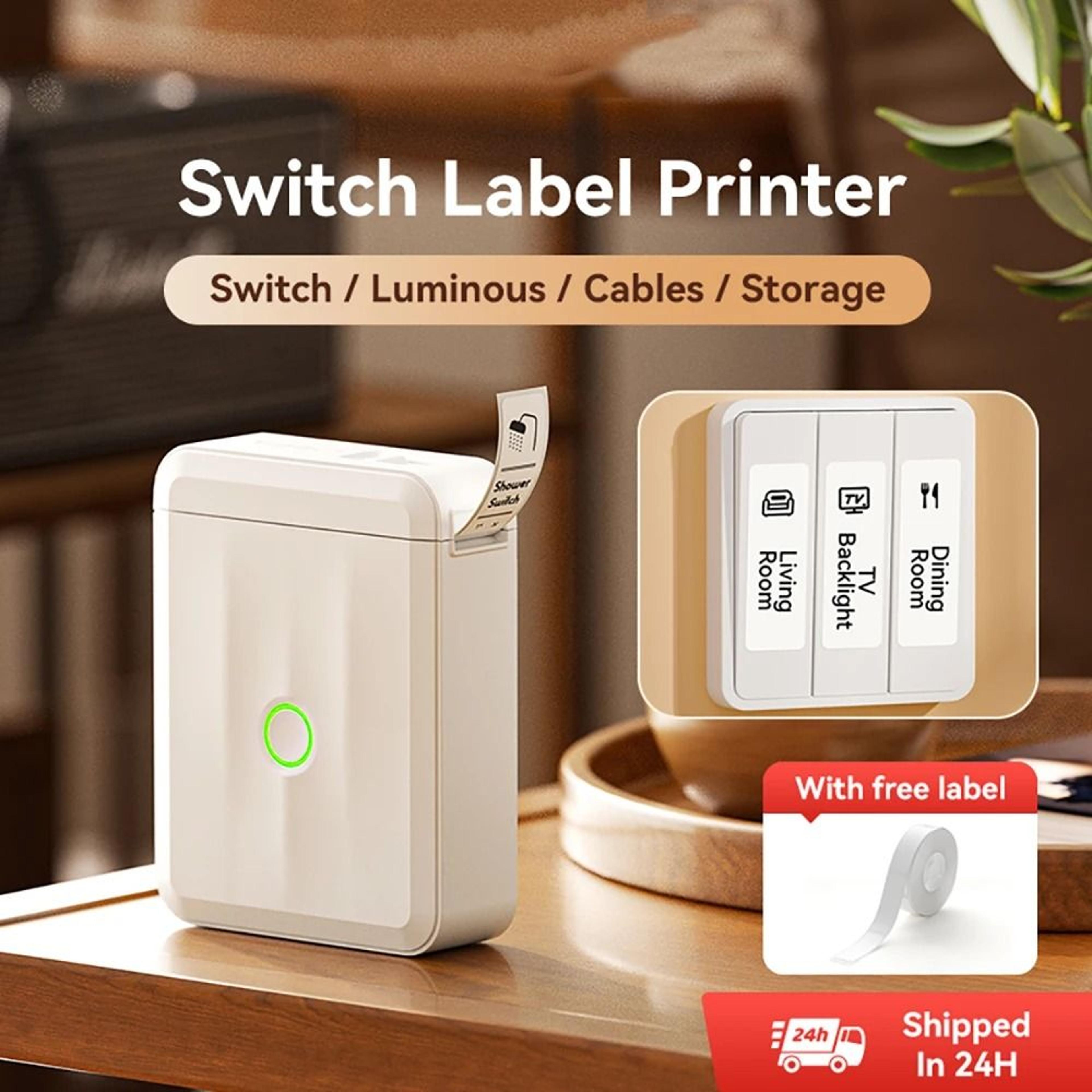 labelmate d110 mini wireless thermal label printer