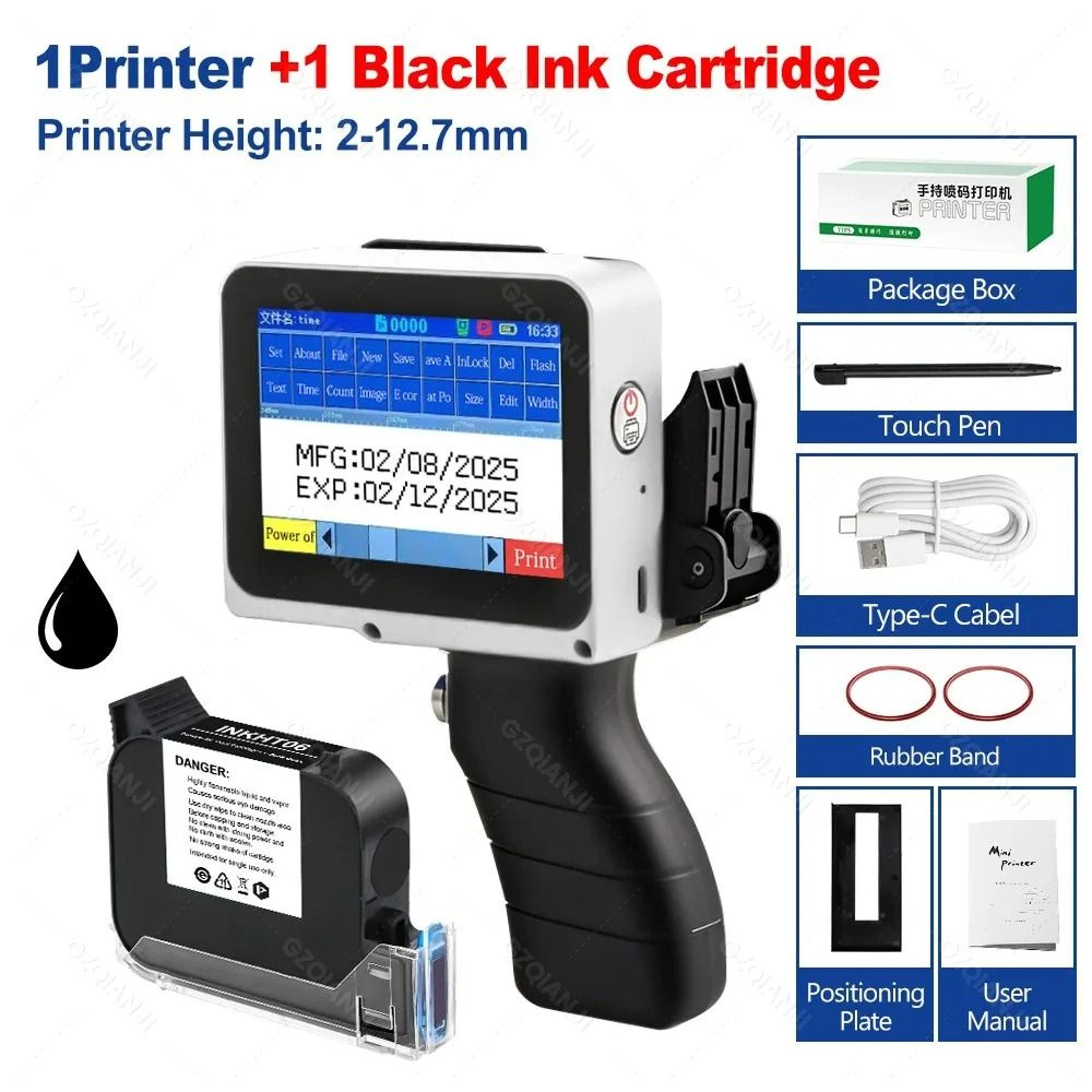 CodeMark Handheld Inkjet Coding Printer 9