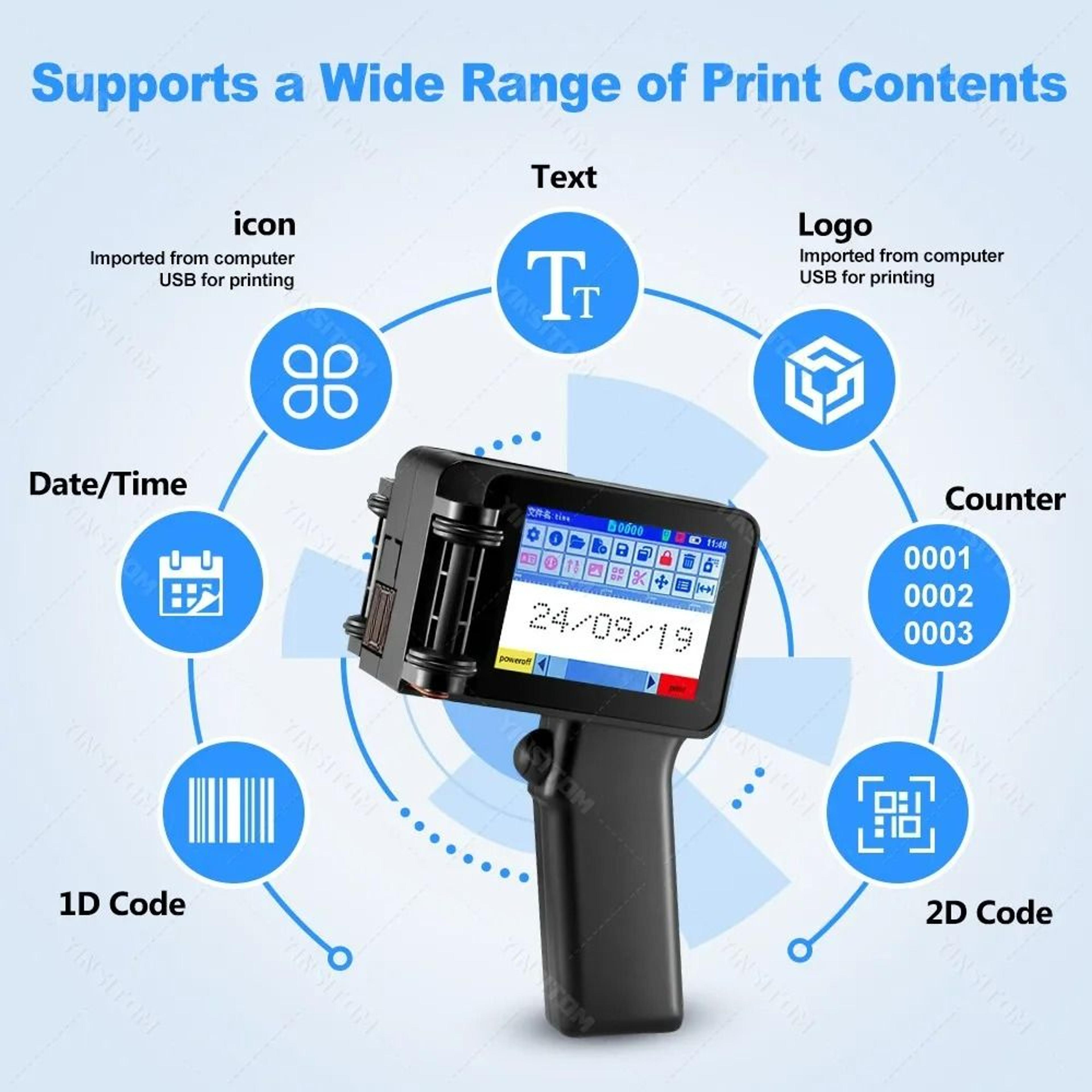 InkForge Handheld Batch Coding Printer 2