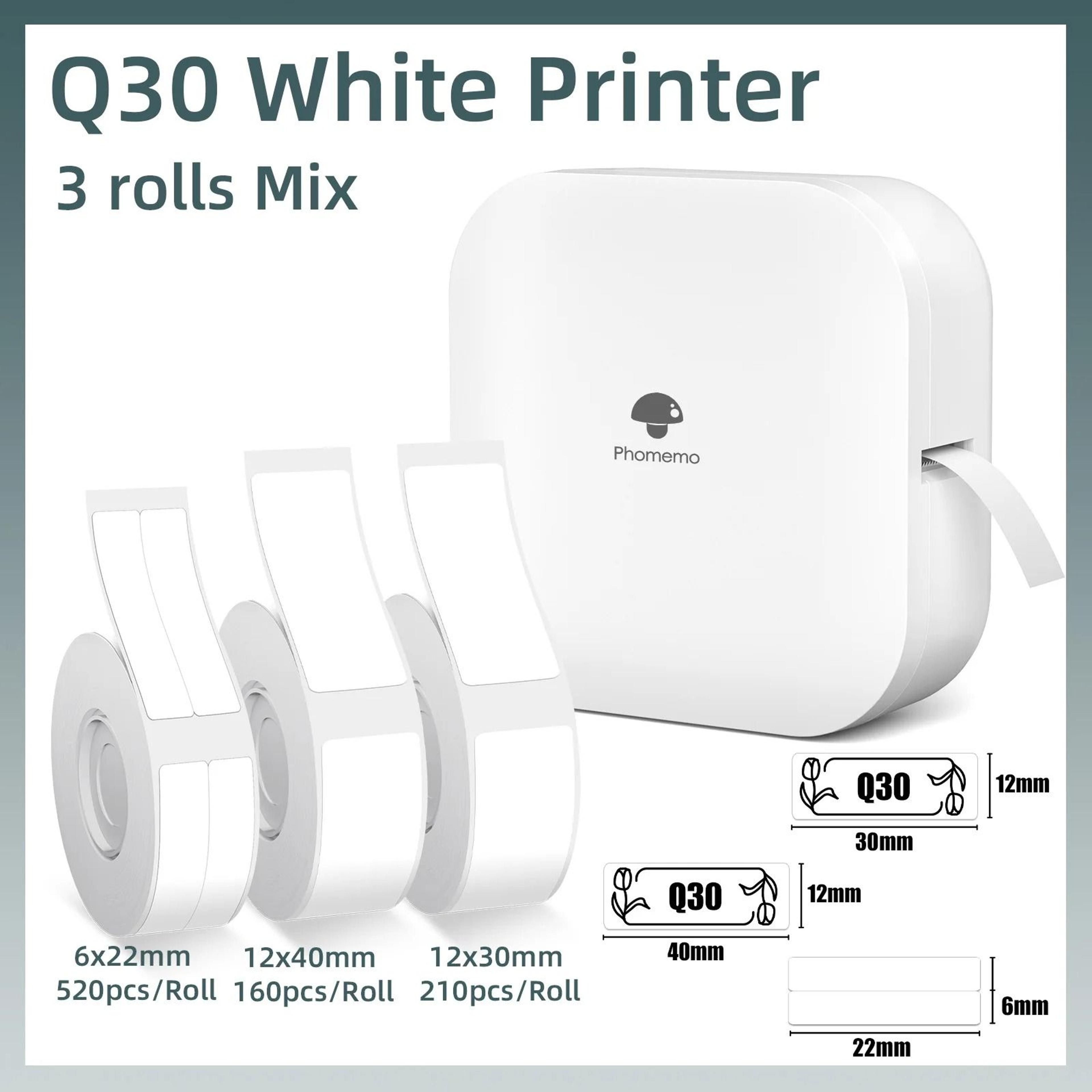 phomemo q30 wireless bluetooth label maker