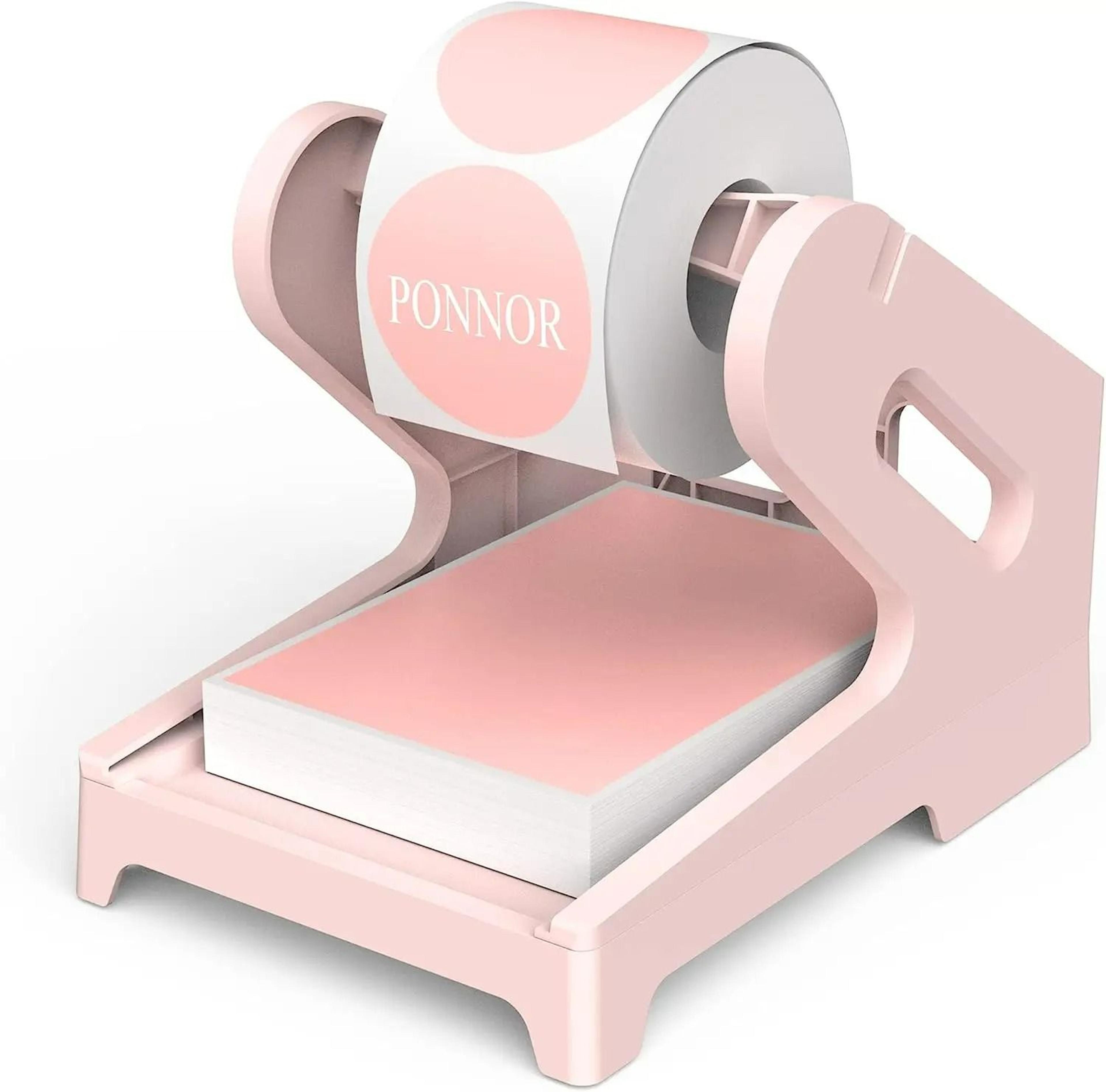 rolldock thermal shipping label holder stand
