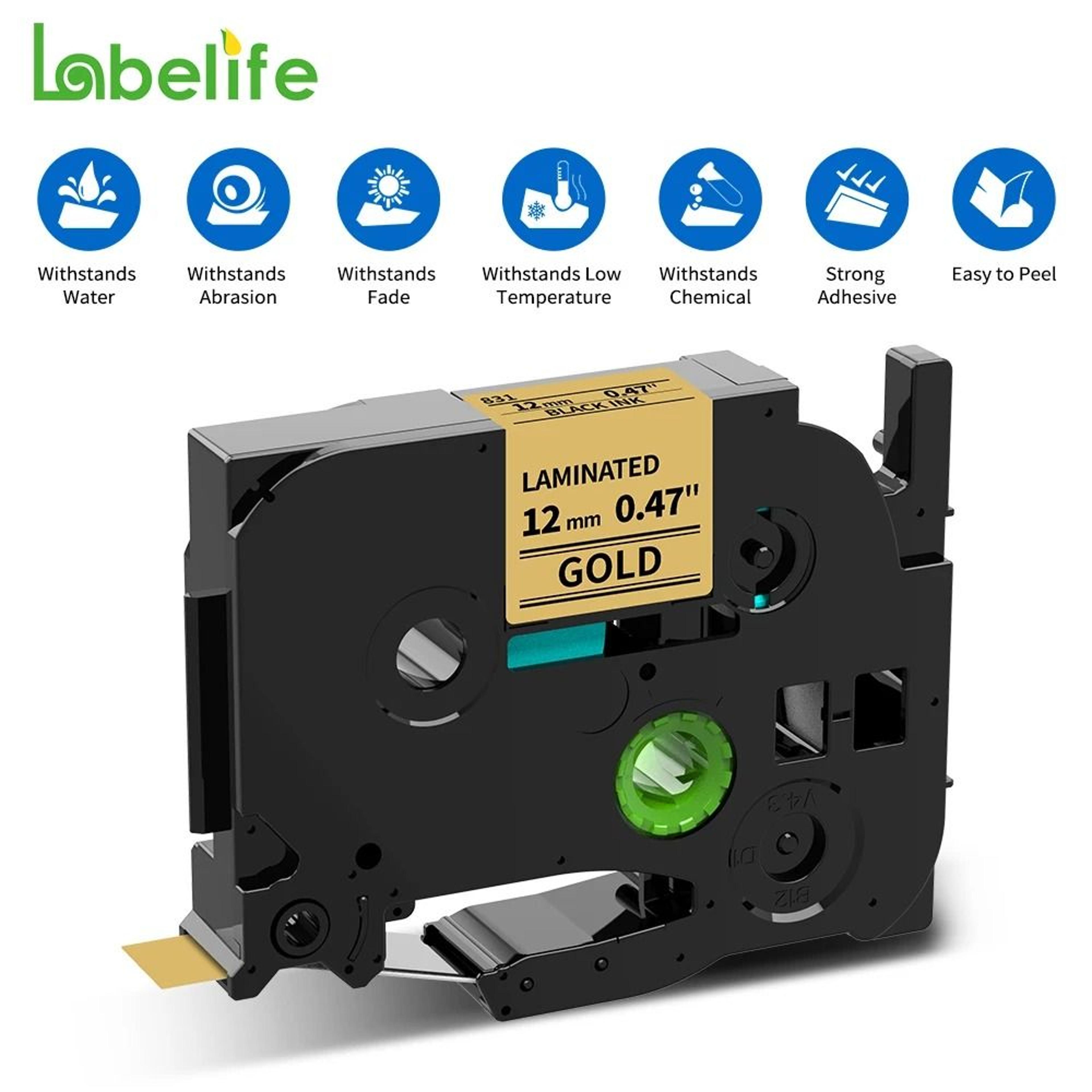 LamiShield Brother Label Tapes 10