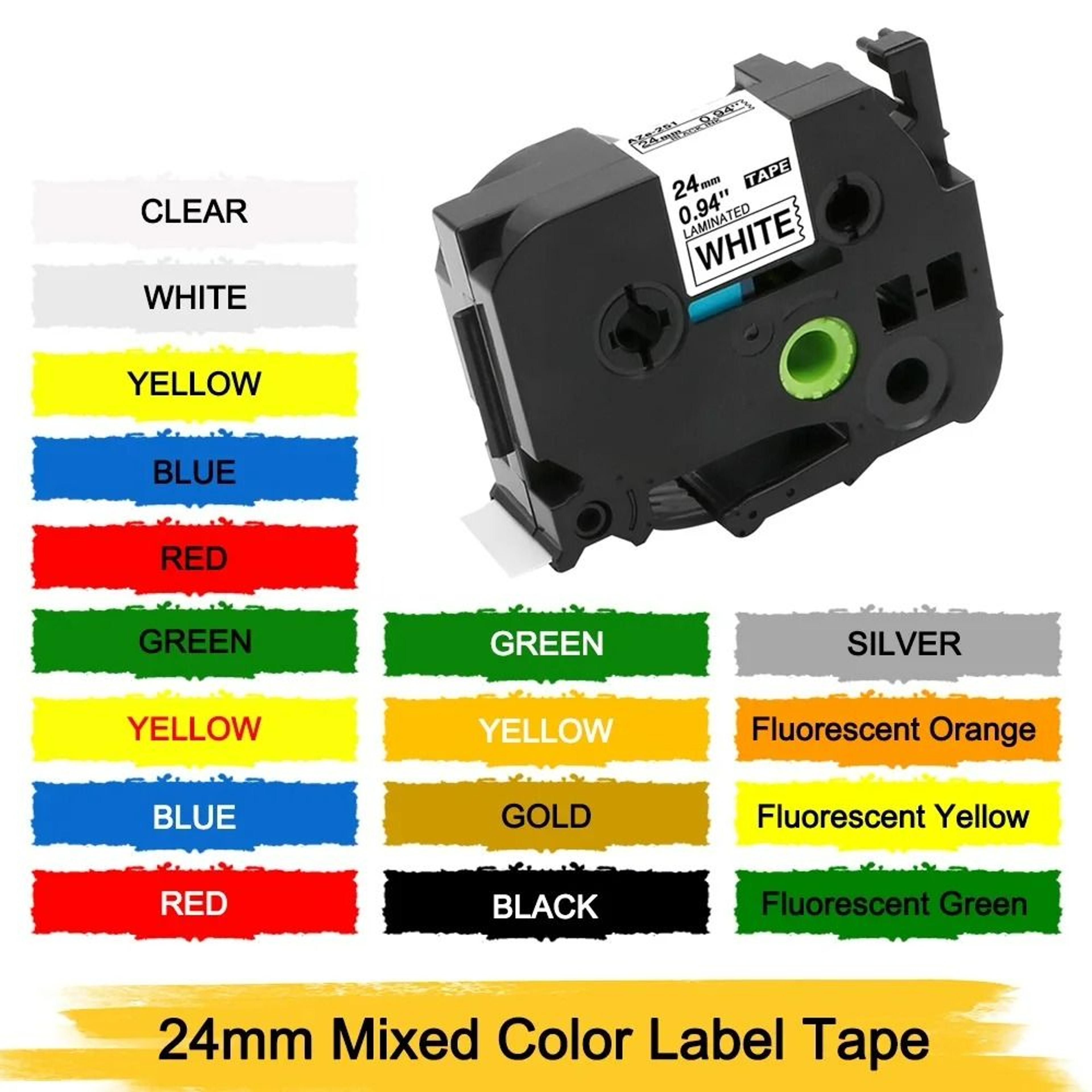printsure tze-251 laminated label tape