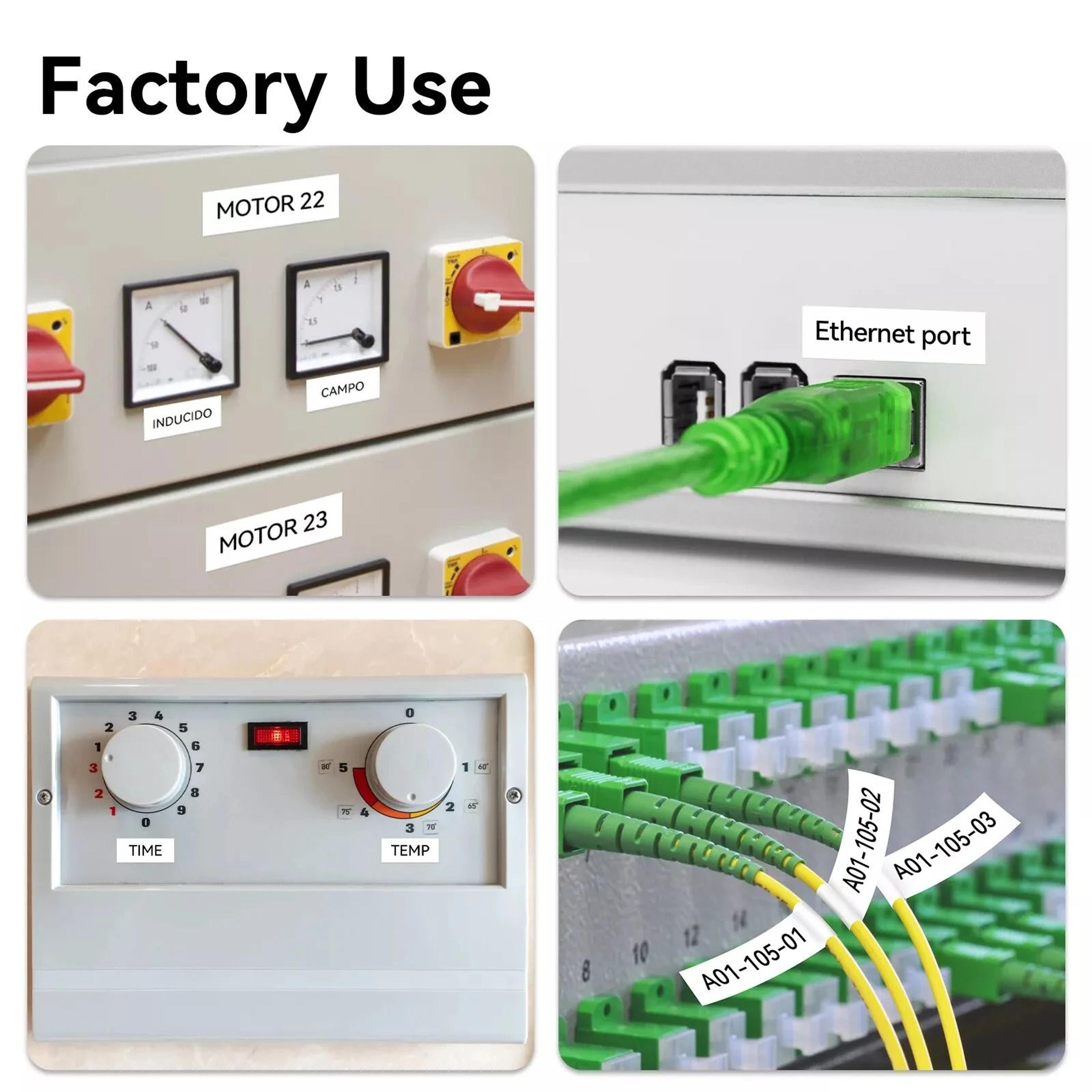 TapeNova PTouch Label Refills 5