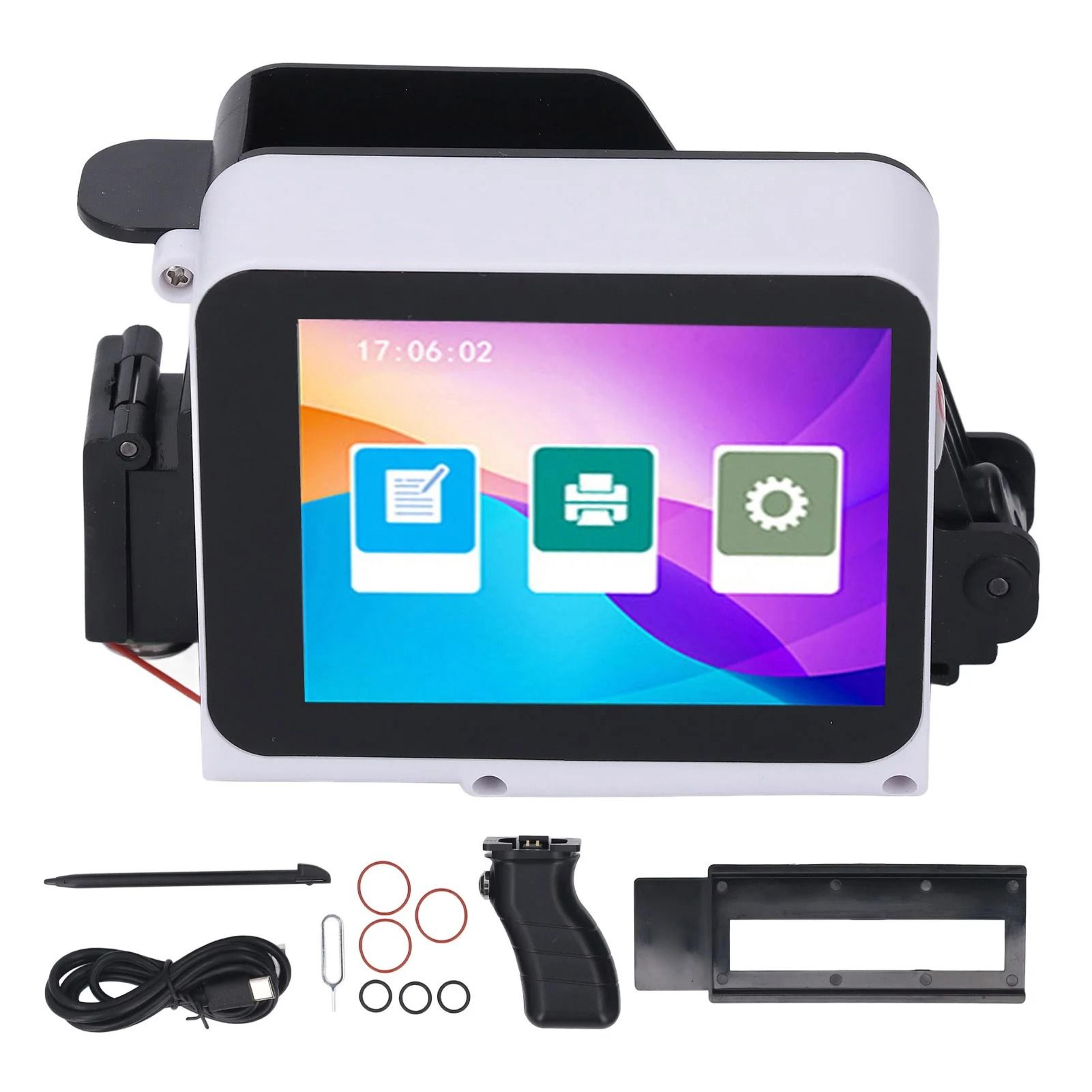 127mm Portable Handheld Inkjet Coding Printer 6