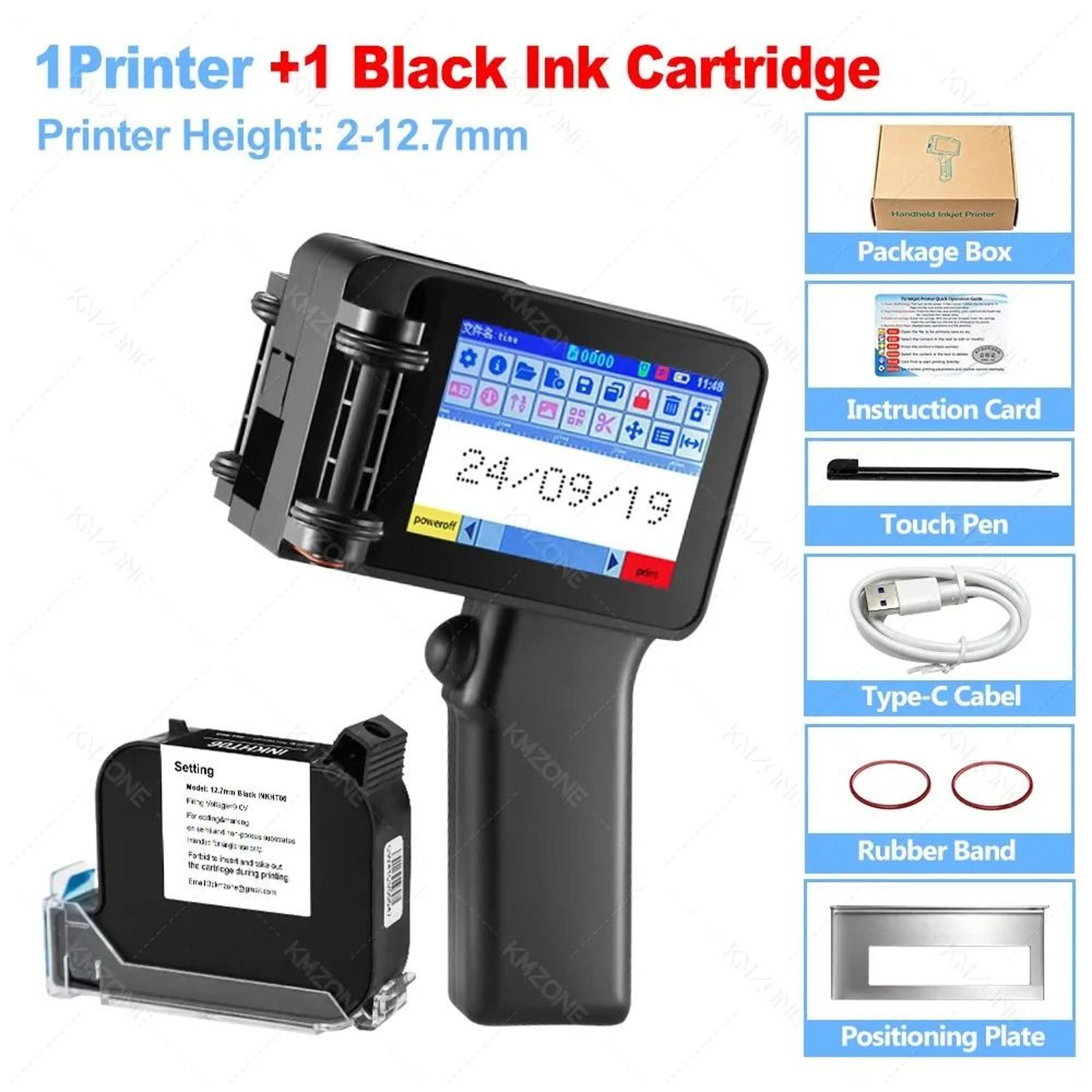 Mini Handheld Inkjet Coding Printer 8